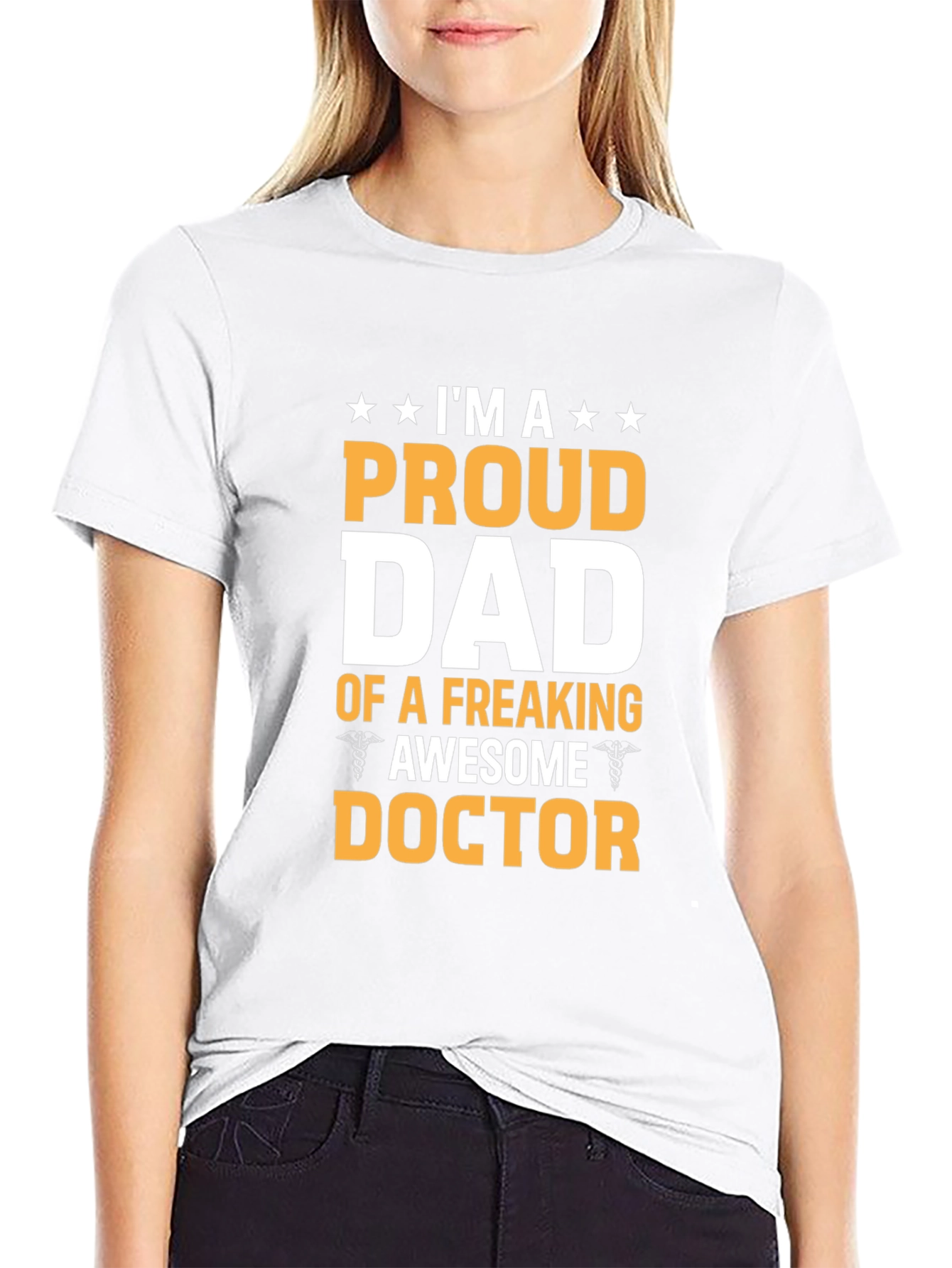 Proud Dad Awesome Doctor T-Shirt