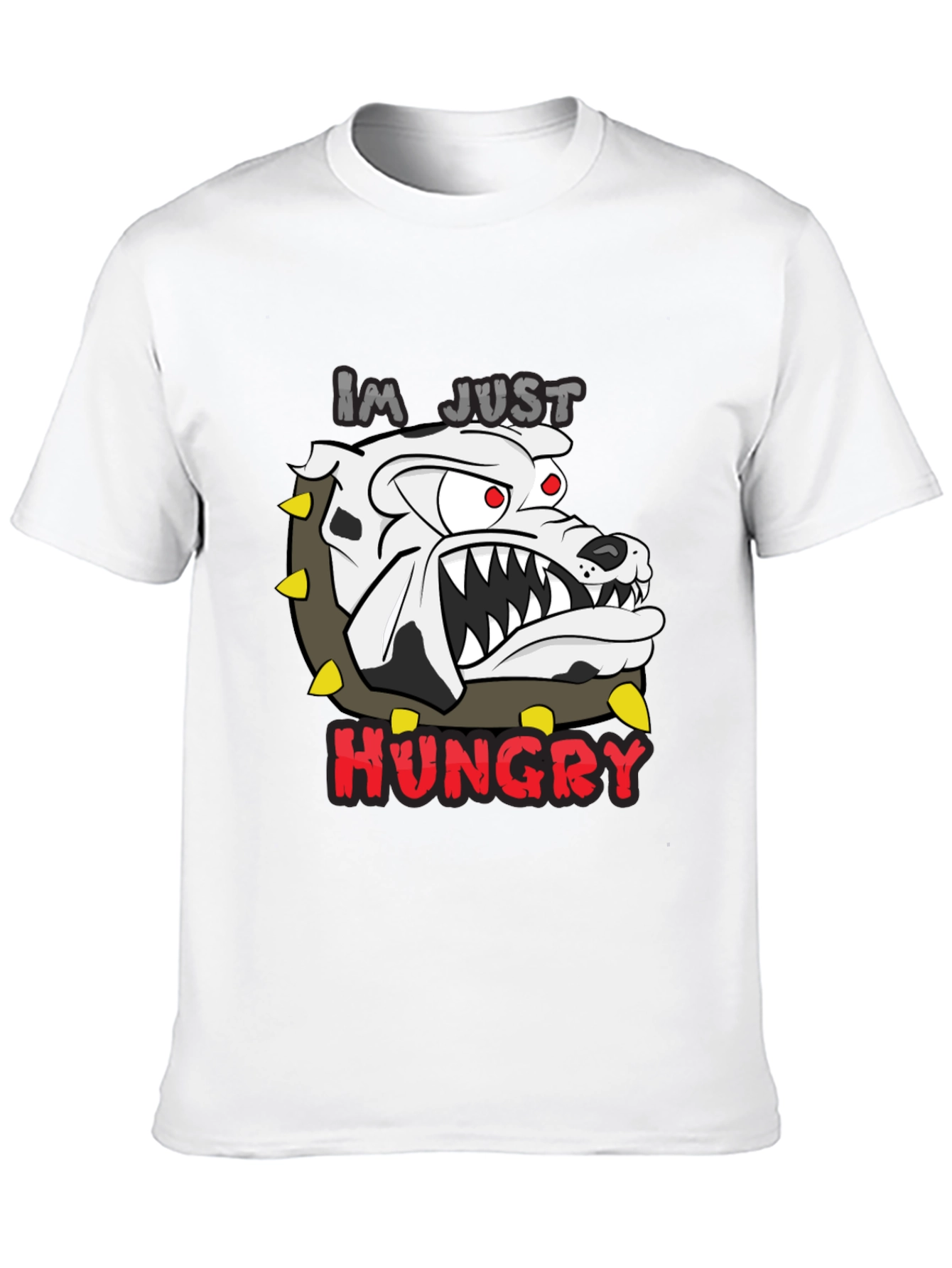 Hungry Bulldog Graphic Tee - Mens Black T-Shirt