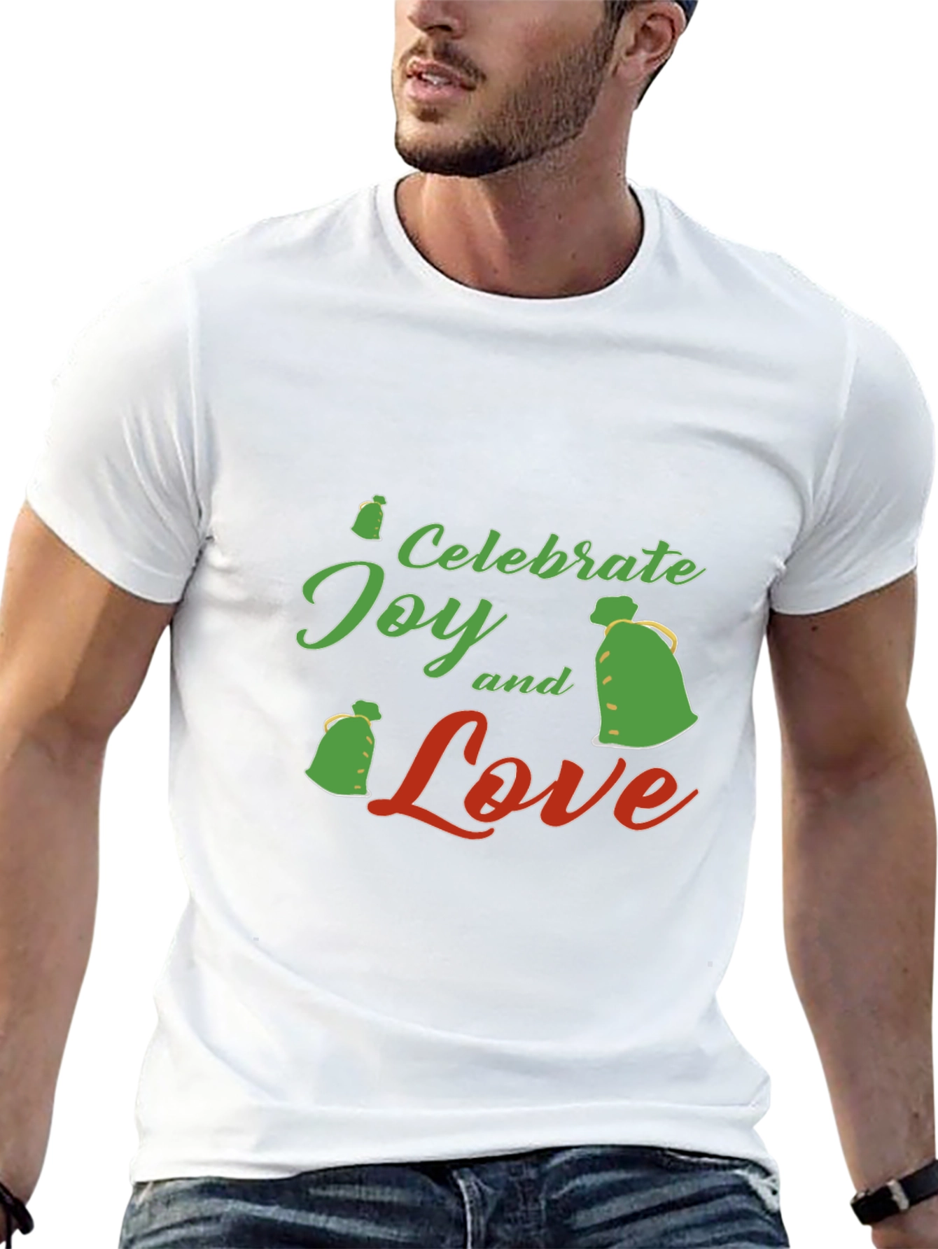 Celebrate Joy and Love Black T-Shirt