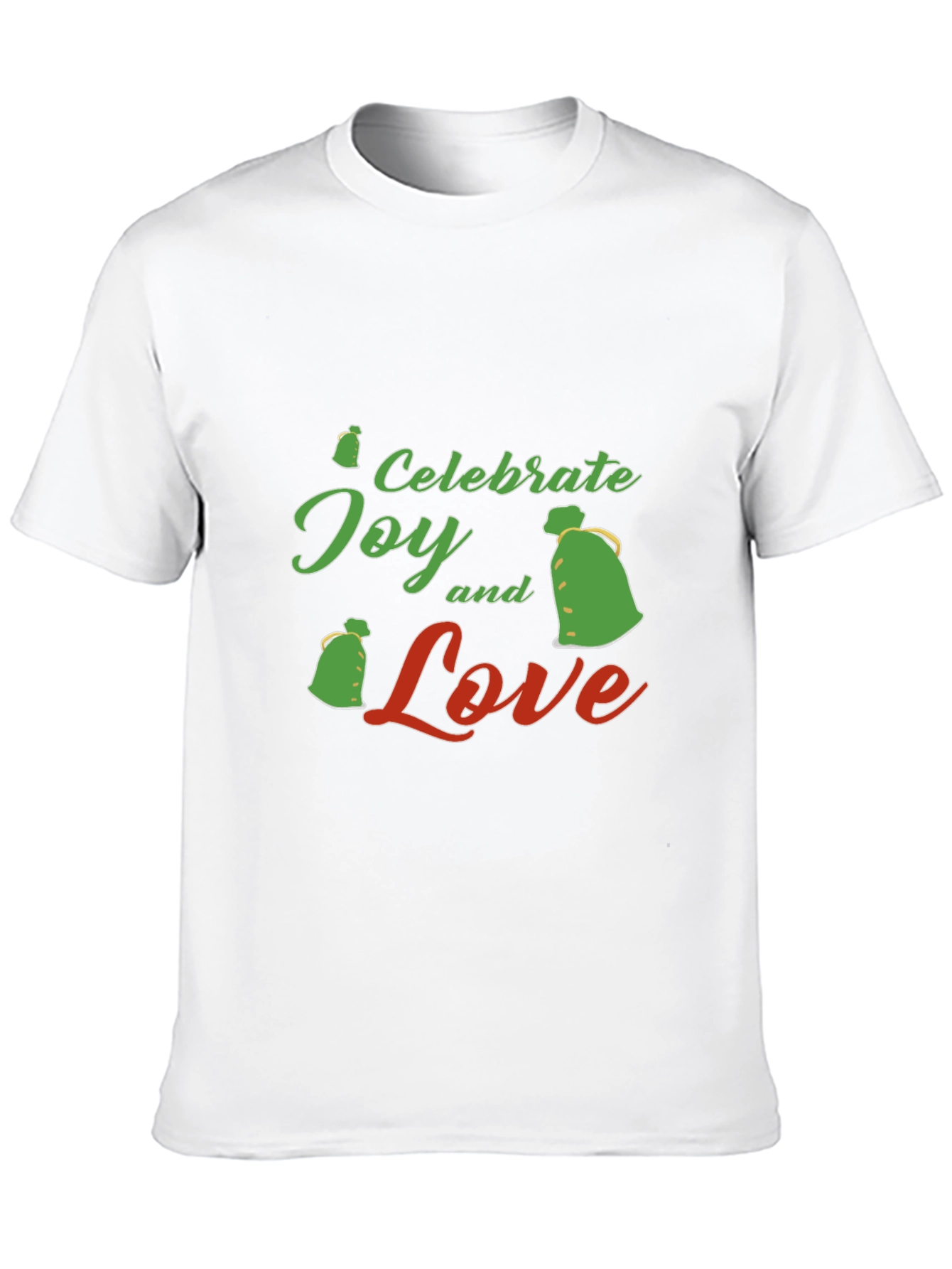 Celebrate Joy and Love Black T-Shirt