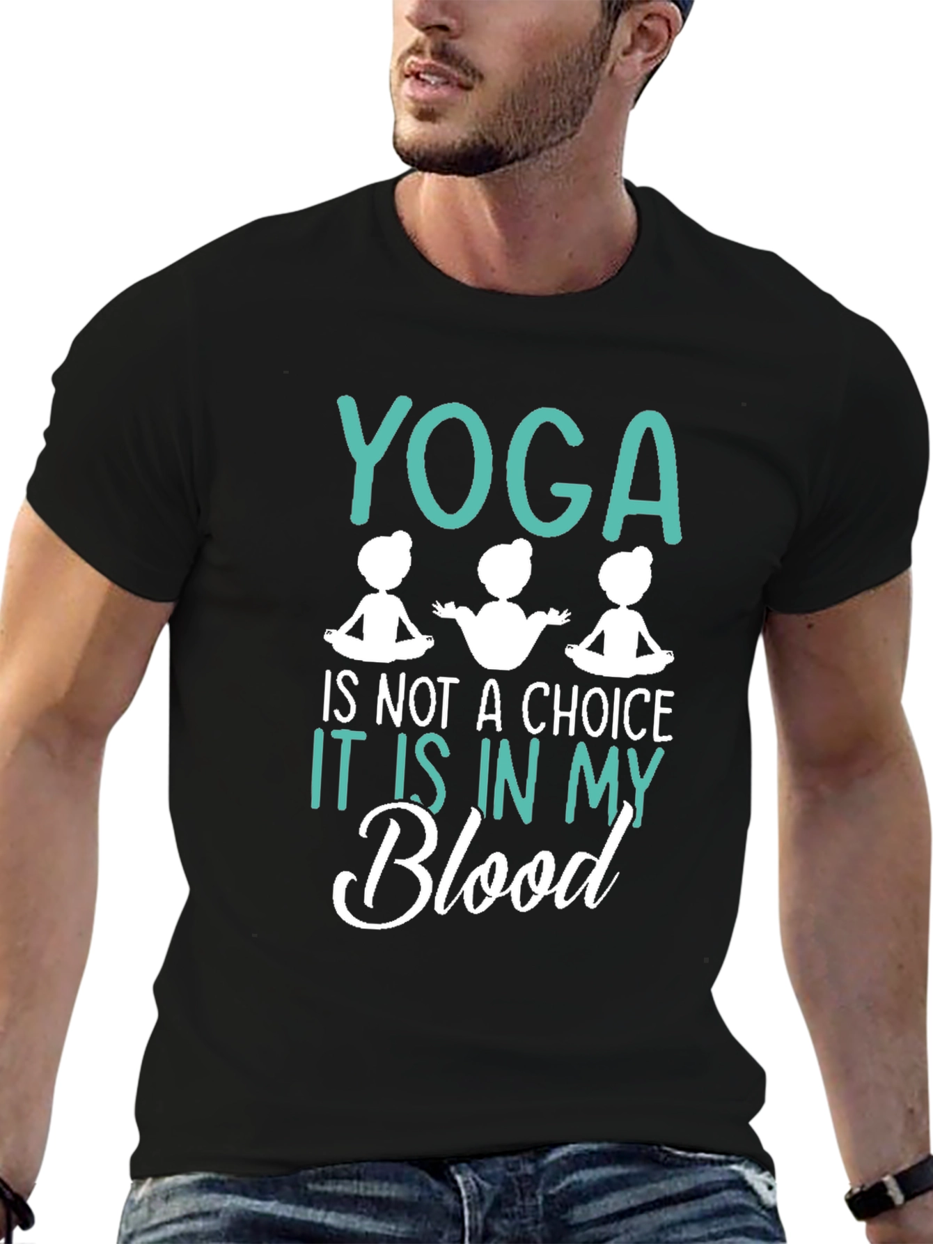 Yoga is in My Blood T-Shirt