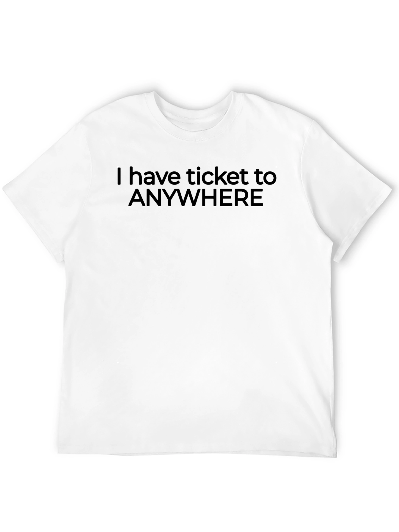 Ticket to Anywhere Graphic T-Shirt