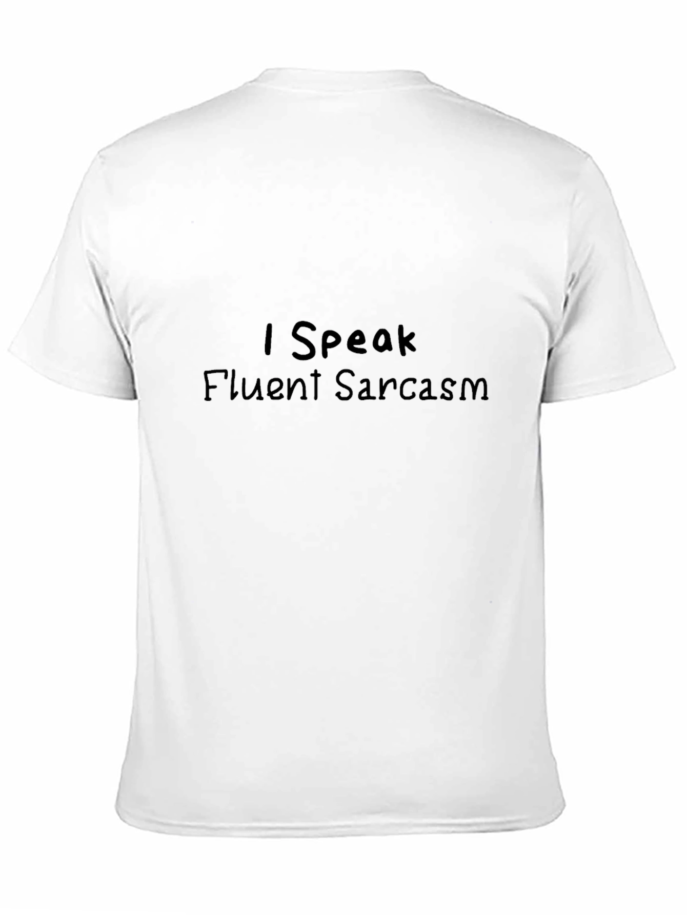 Fluent Sarcasm Black T-Shirt