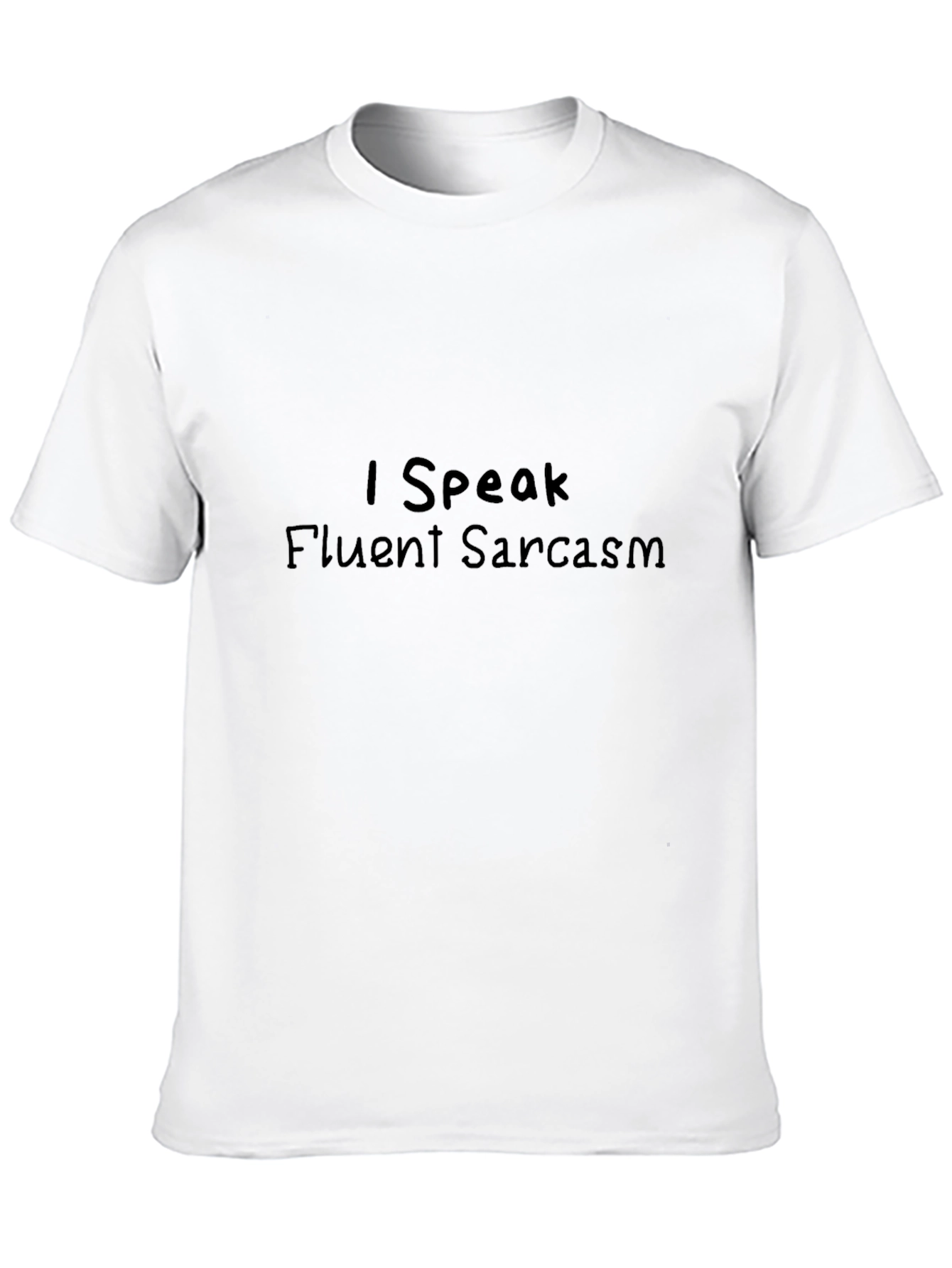 Fluent Sarcasm Black T-Shirt