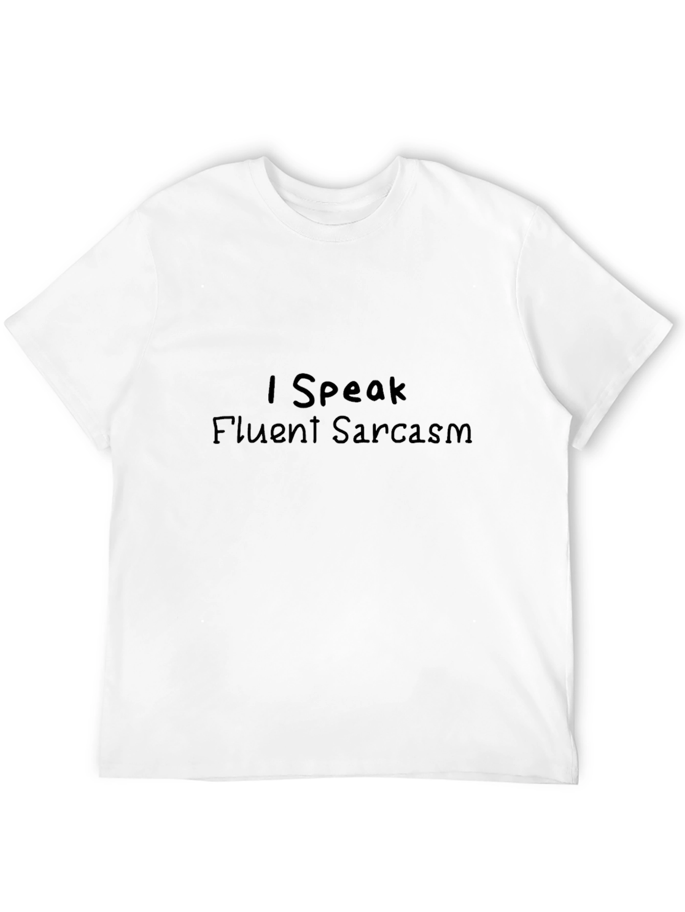 Fluent Sarcasm Black T-Shirt