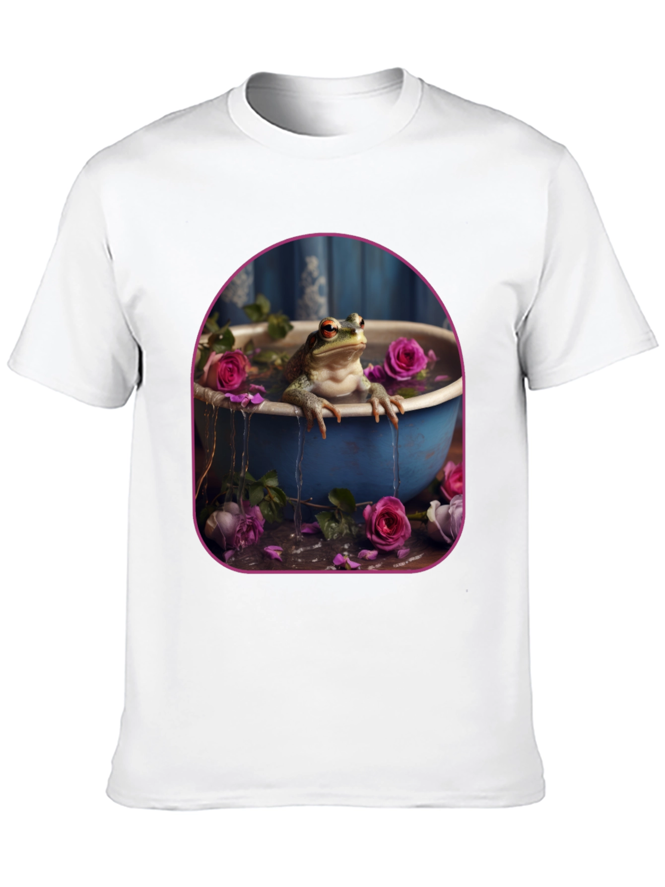 Frog in Roses T-Shirt