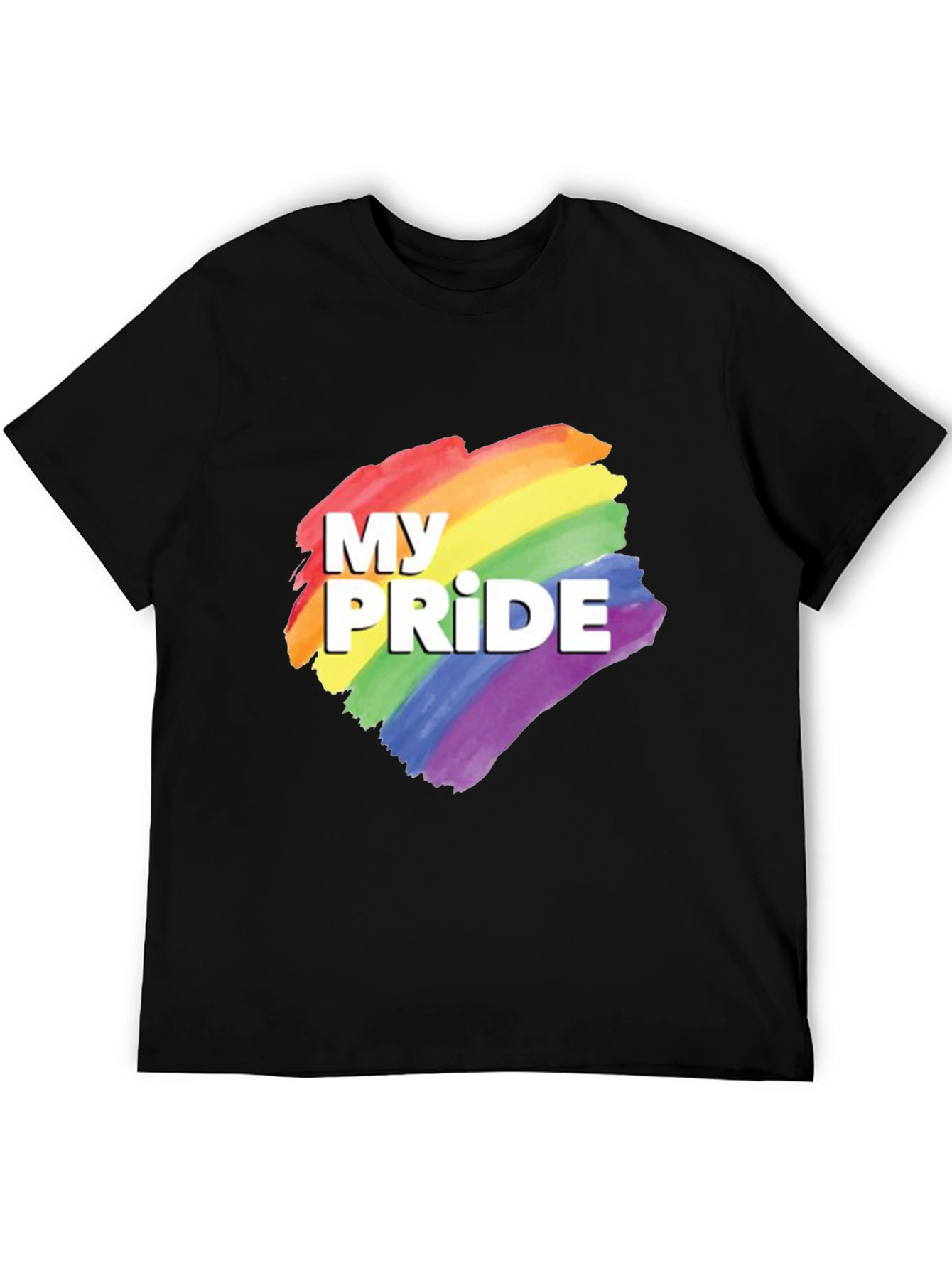 My Pride LGBTQ+ Rainbow Graphic T-Shirt