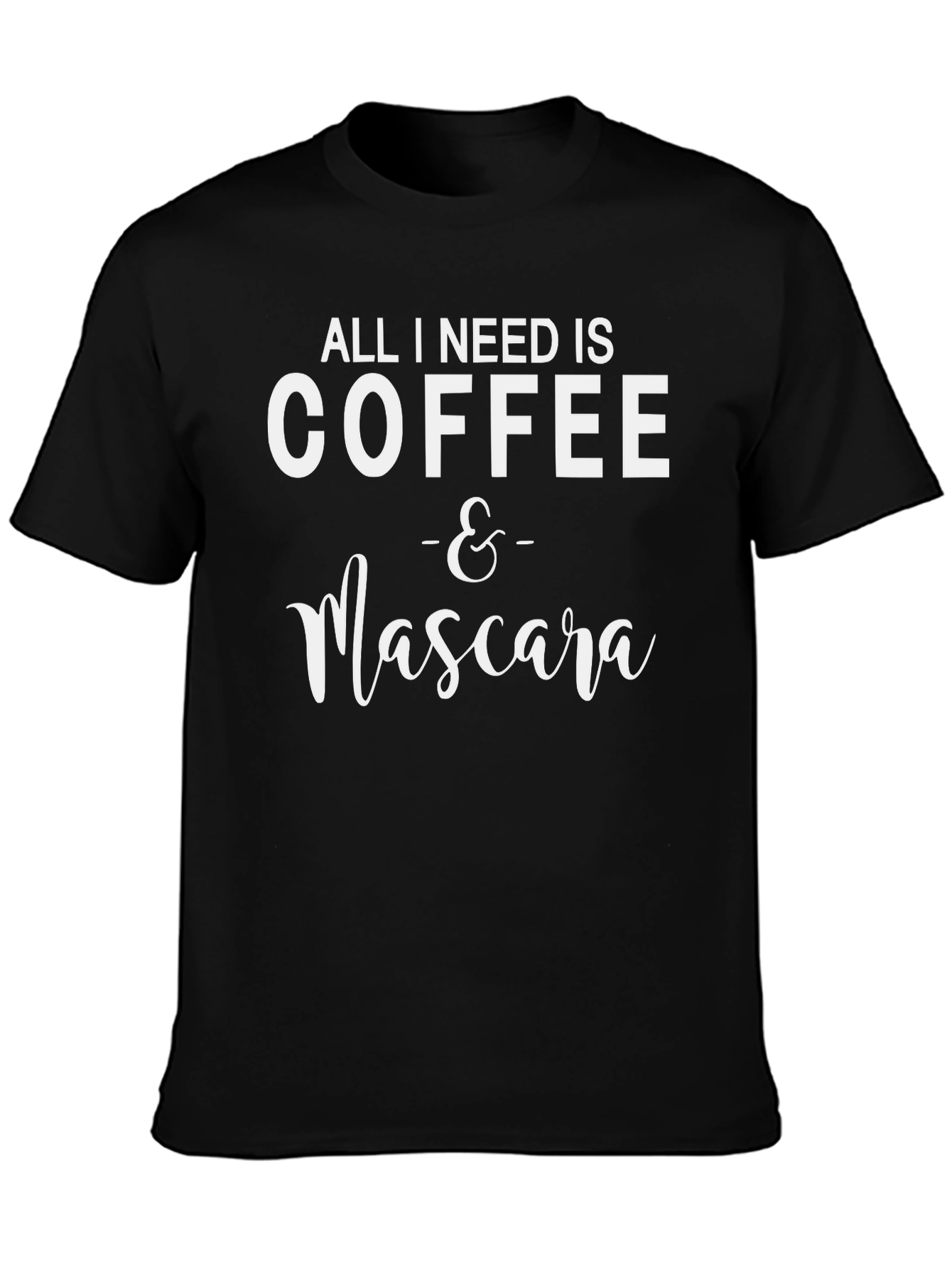 Coffee & Mascara T-Shirt - Womens Graphic Tee