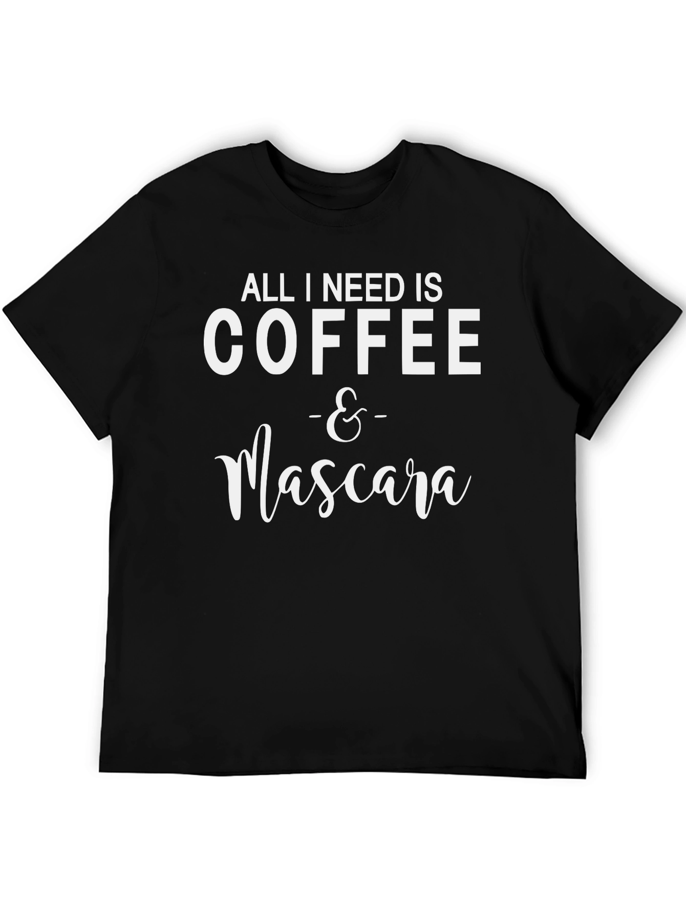 Coffee & Mascara T-Shirt - Womens Graphic Tee