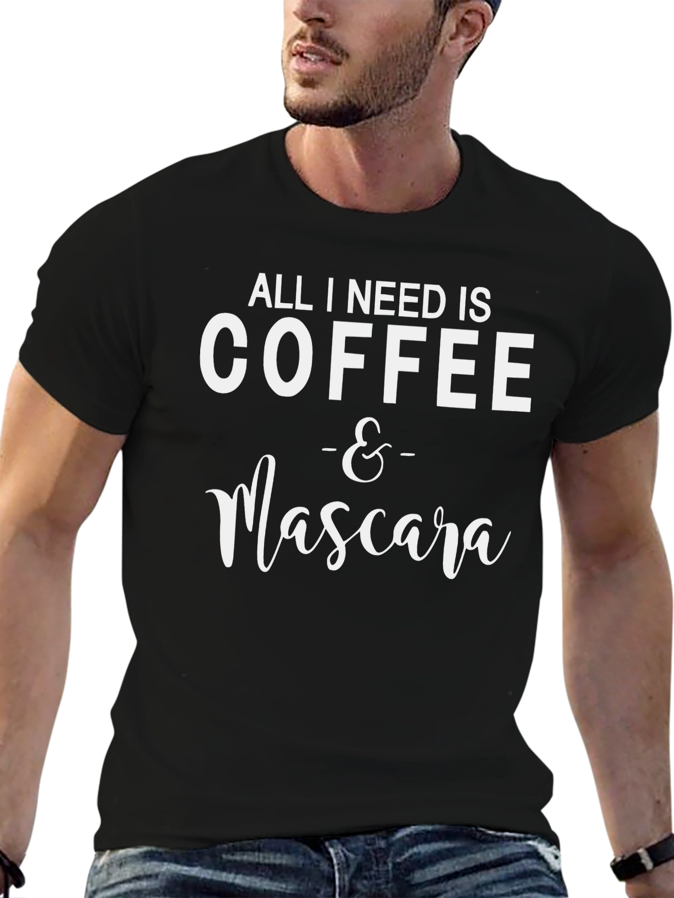 Coffee & Mascara T-Shirt - Womens Graphic Tee