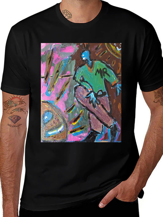 Abstract Art Graphic Tee - Unique Design