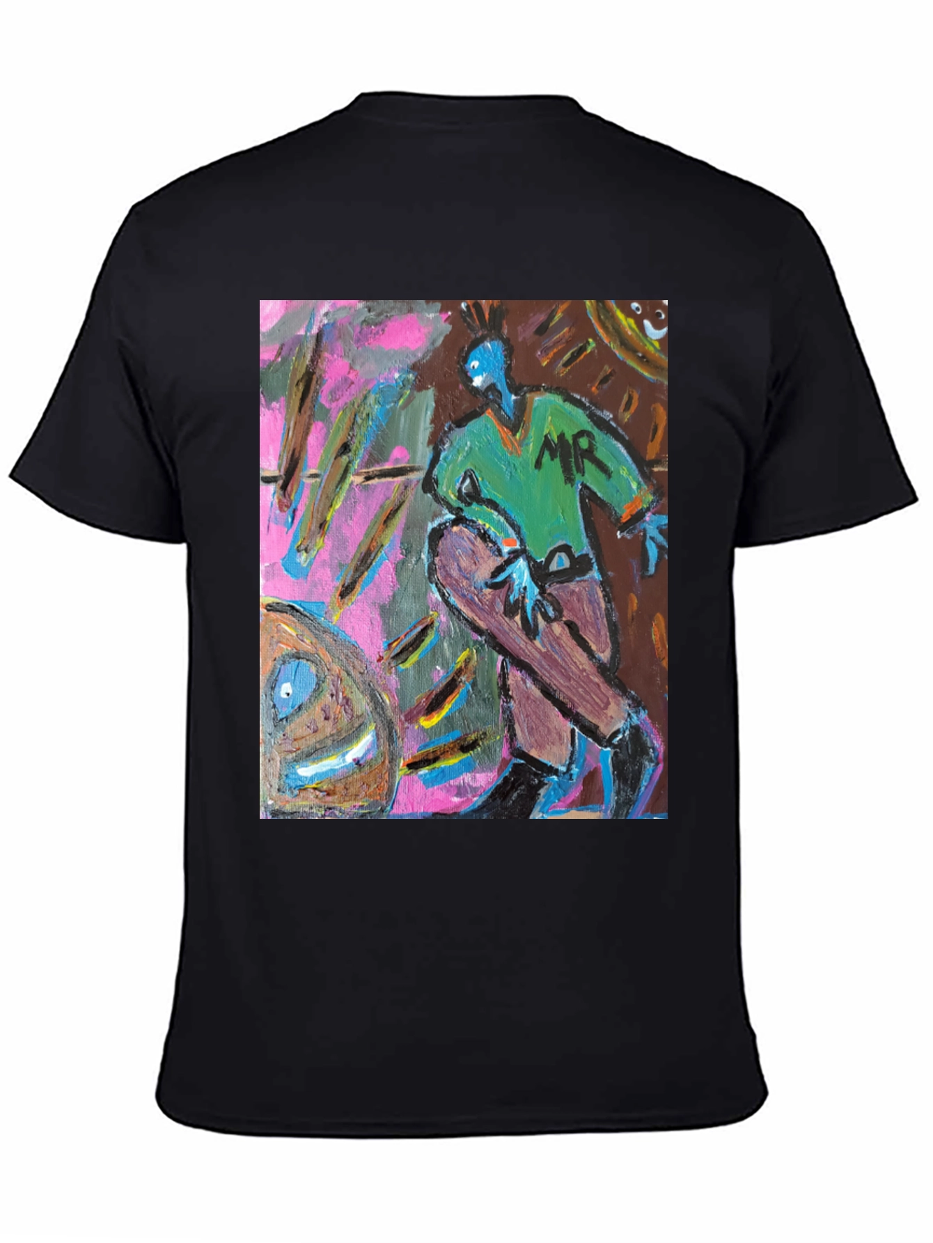 Abstract Art Graphic Tee - Unique Design