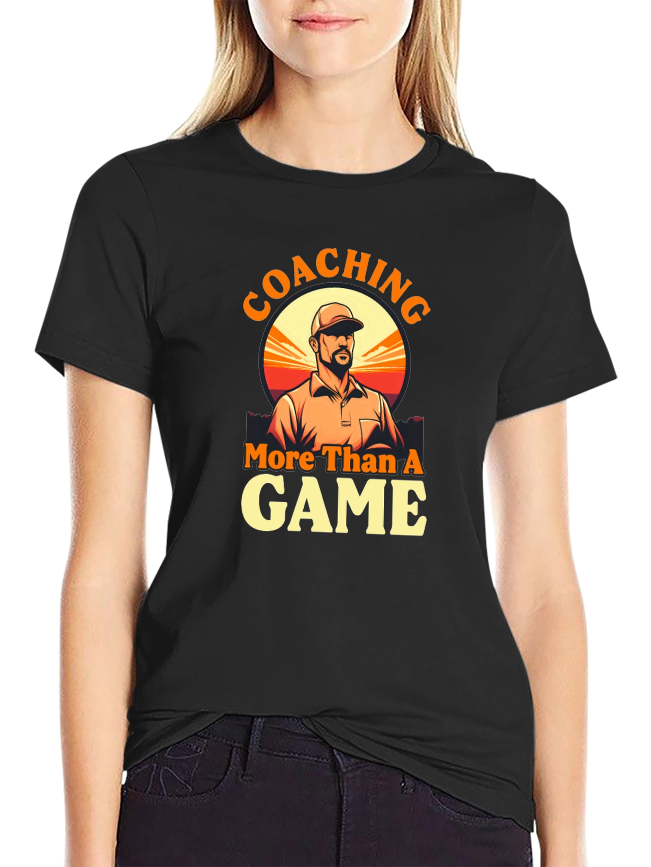 Coaching More Than a Game Graphic T-Shirt