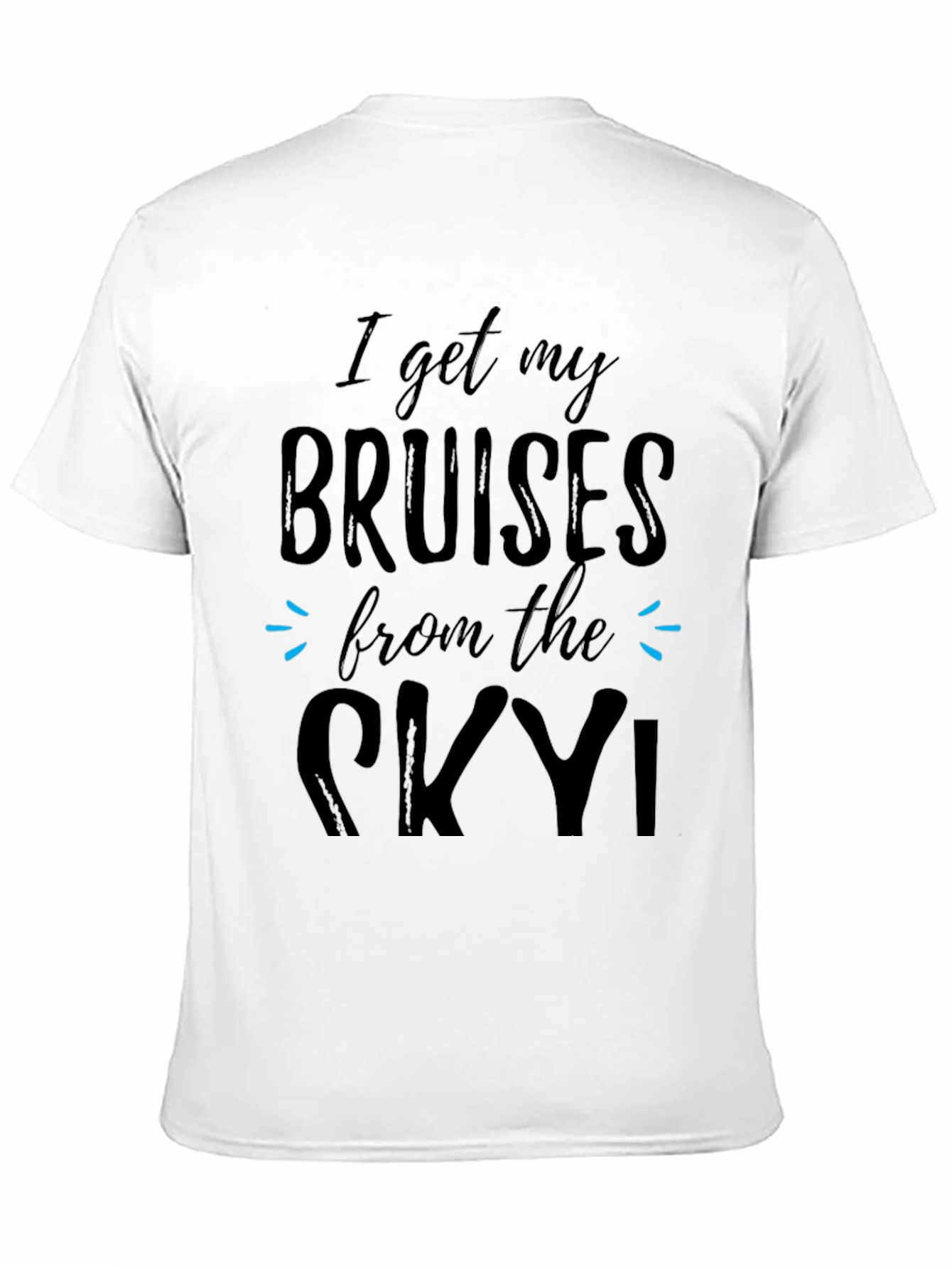 Bruises from the Sky Black T-Shirt