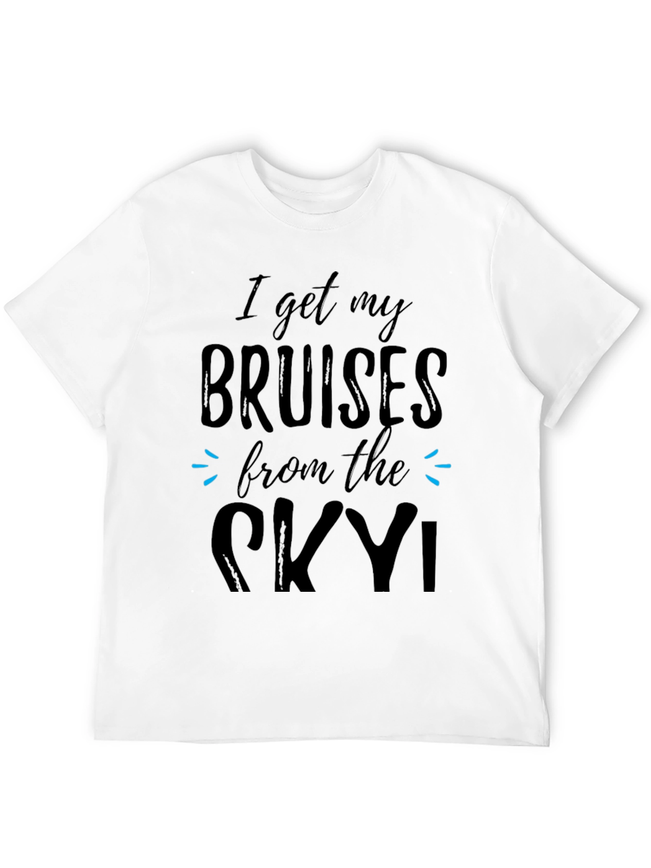 Bruises from the Sky Black T-Shirt