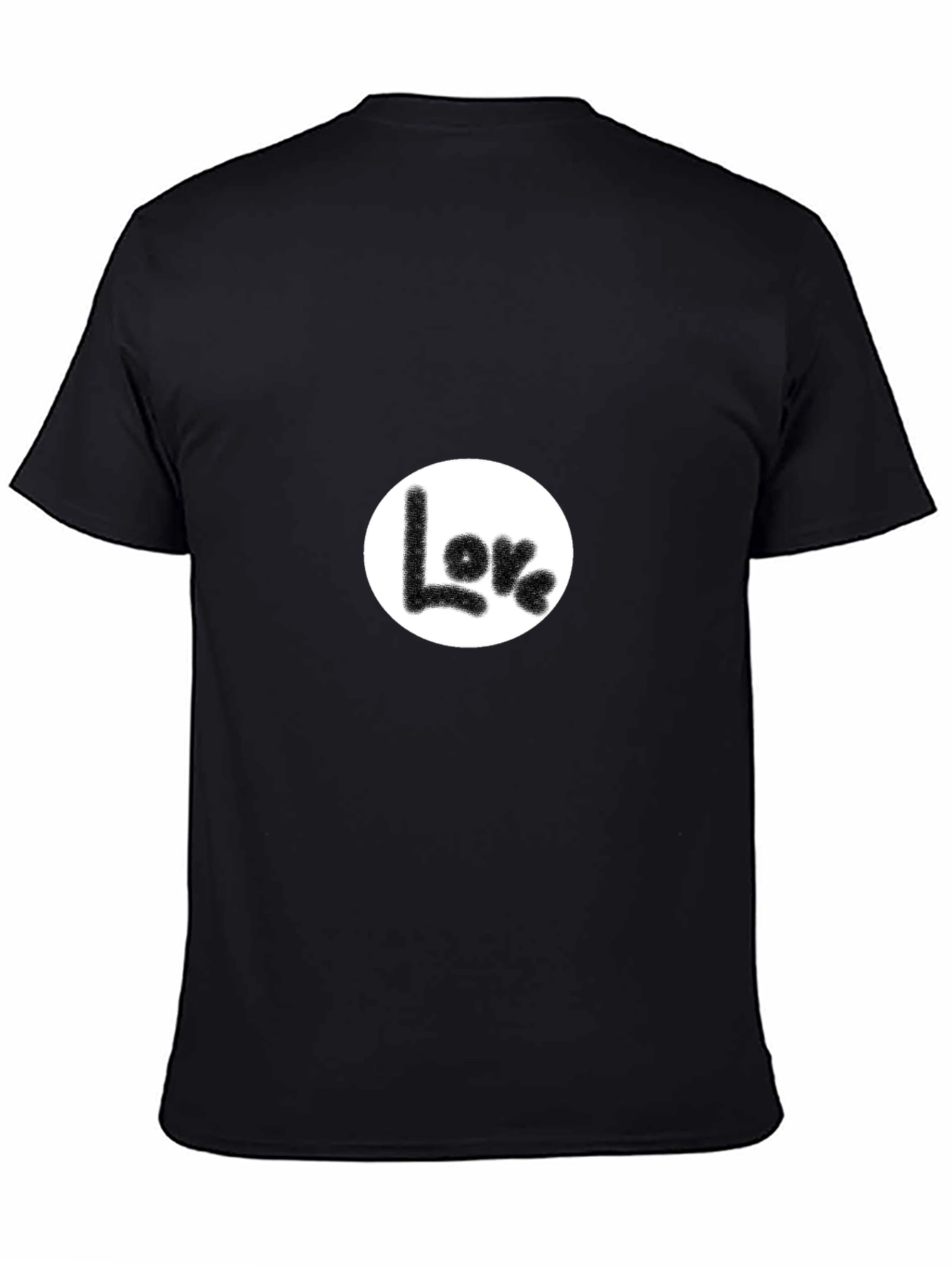 Love Graphic Black T-Shirt - Casual Comfort