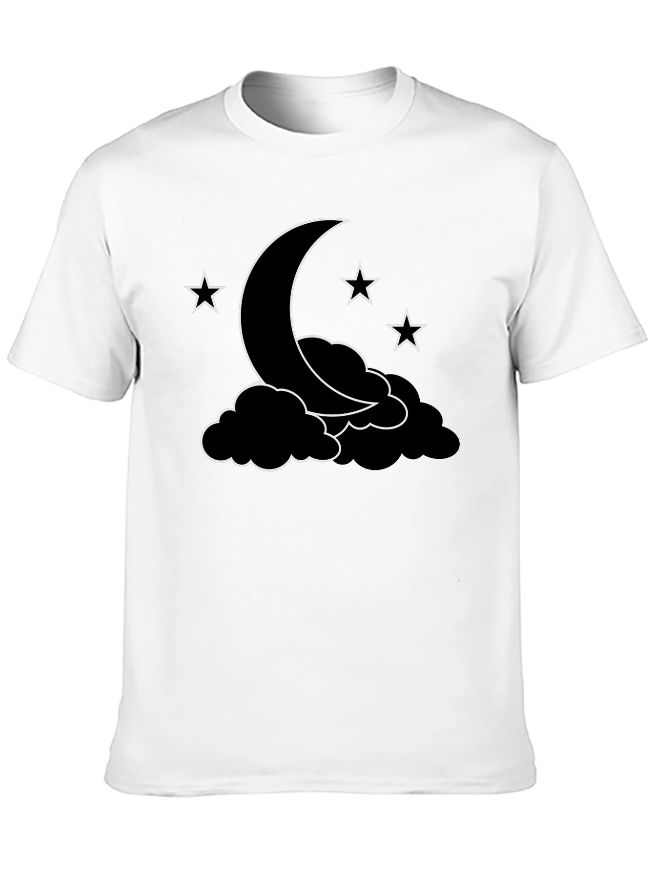 Moon and Stars Graphic T-Shirt