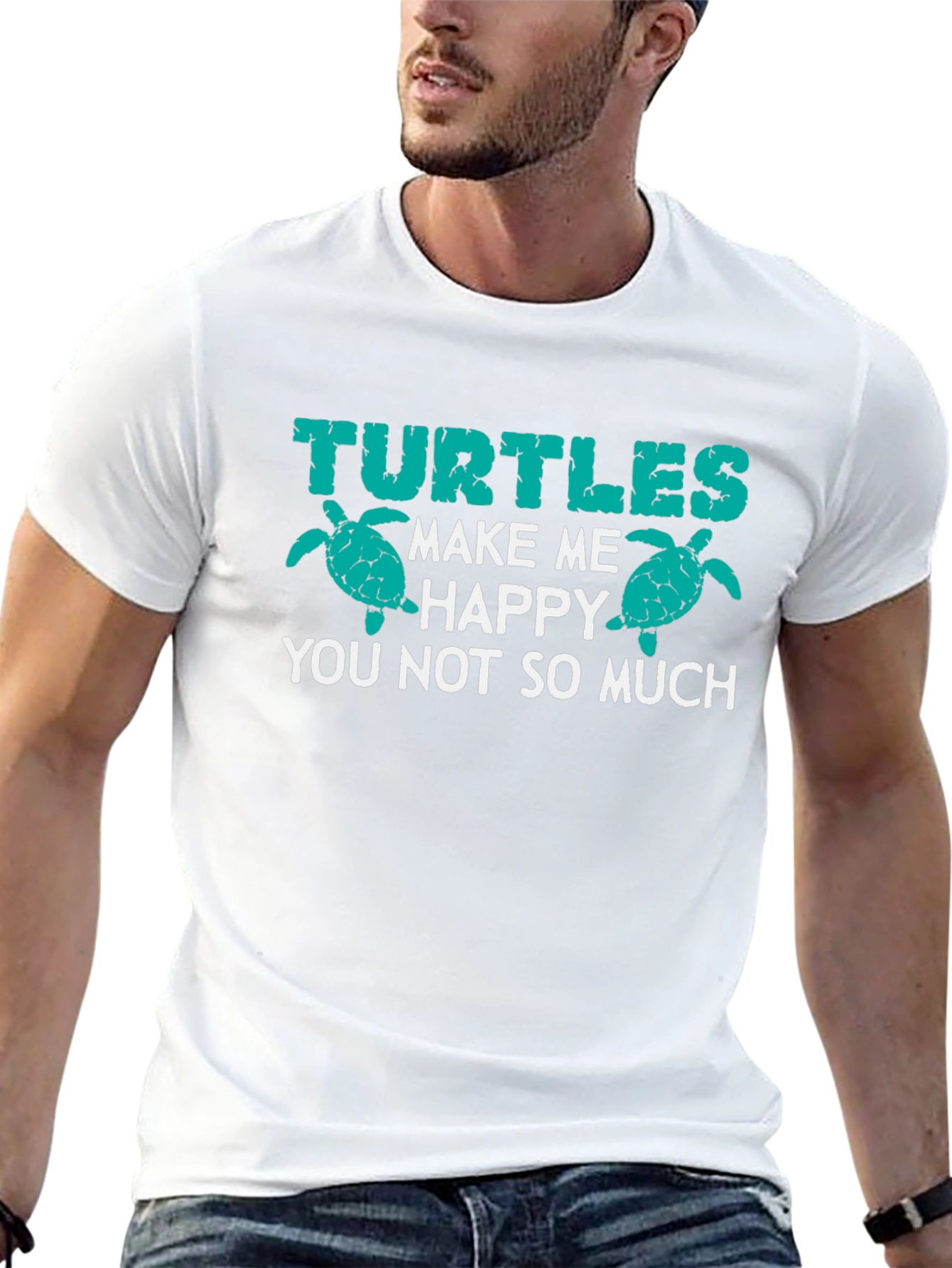 Turtles Make Me Happy Graphic Tee