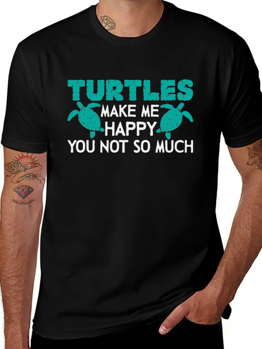 Turtles Make Me Happy Graphic Tee