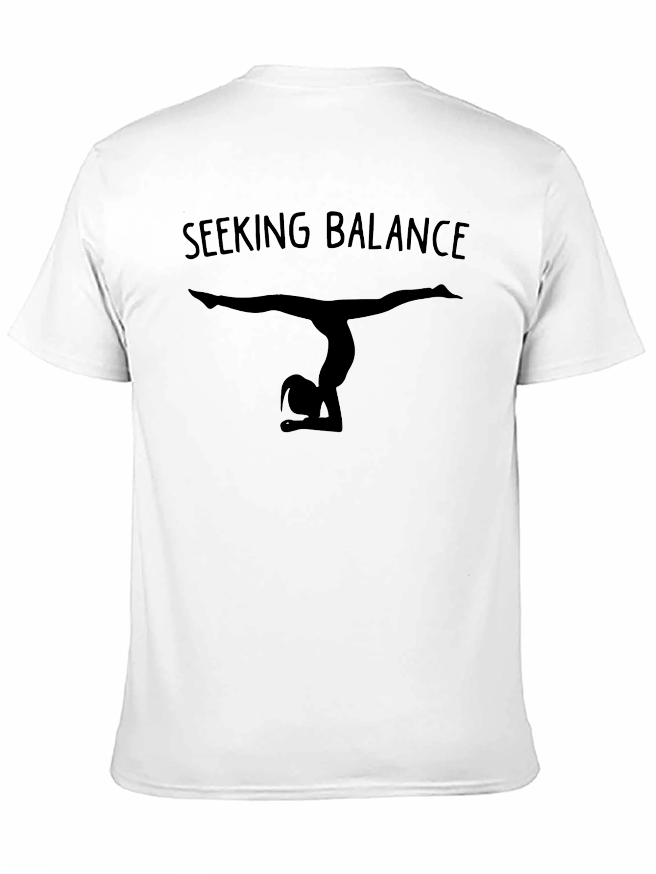 Seeking Balance T-Shirt - Yoga Gymnastics Tee