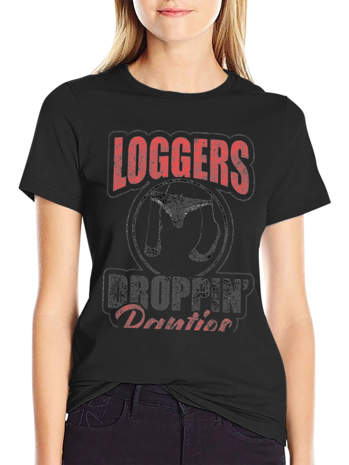 Loggers Droppin Panties Graphic Tee