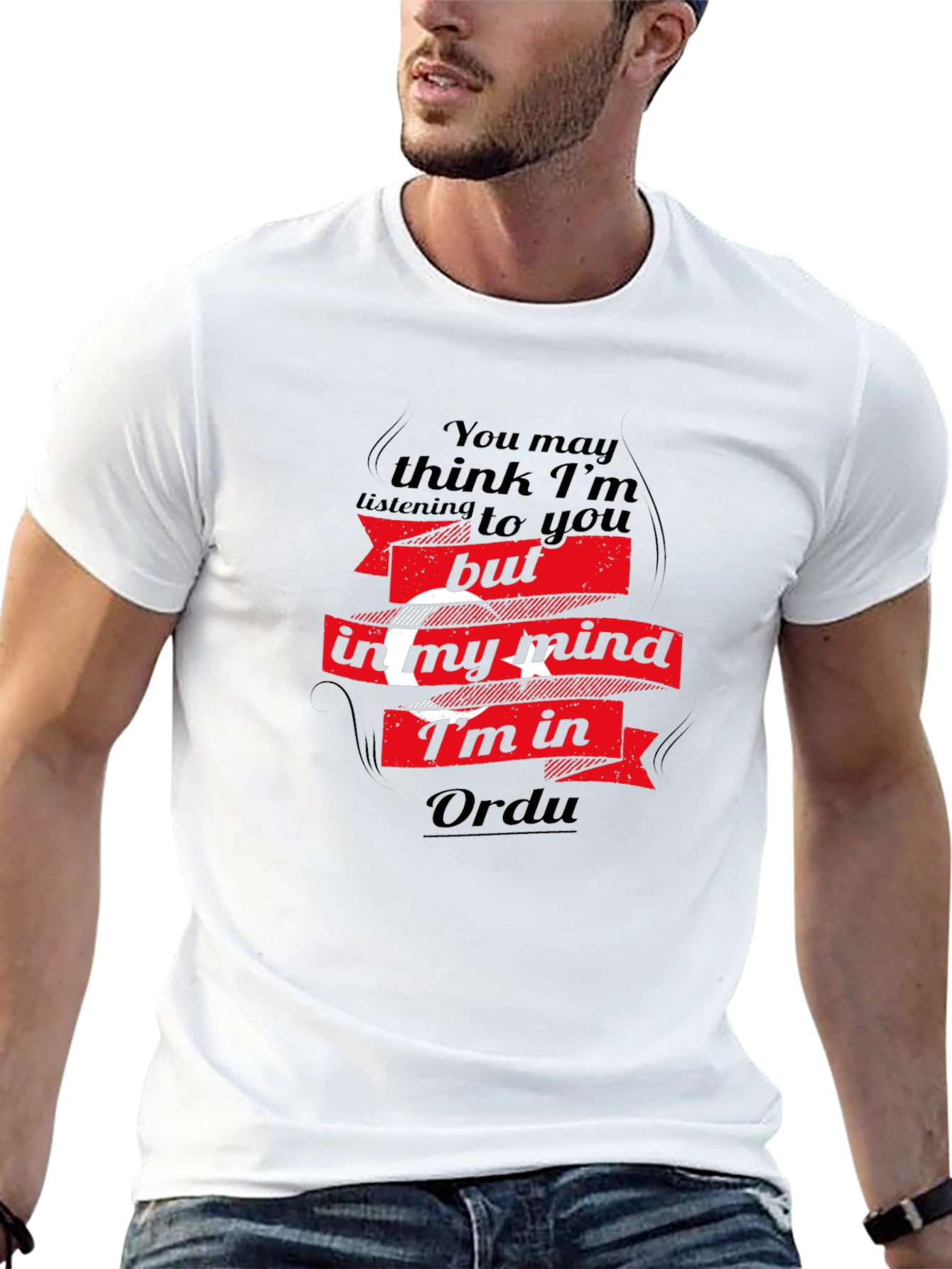 Ordu Mind T-Shirt - Black Turkish Pride Tee