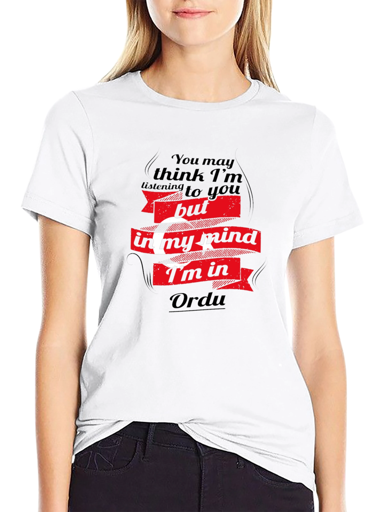Ordu Mind T-Shirt - Black Turkish Pride Tee