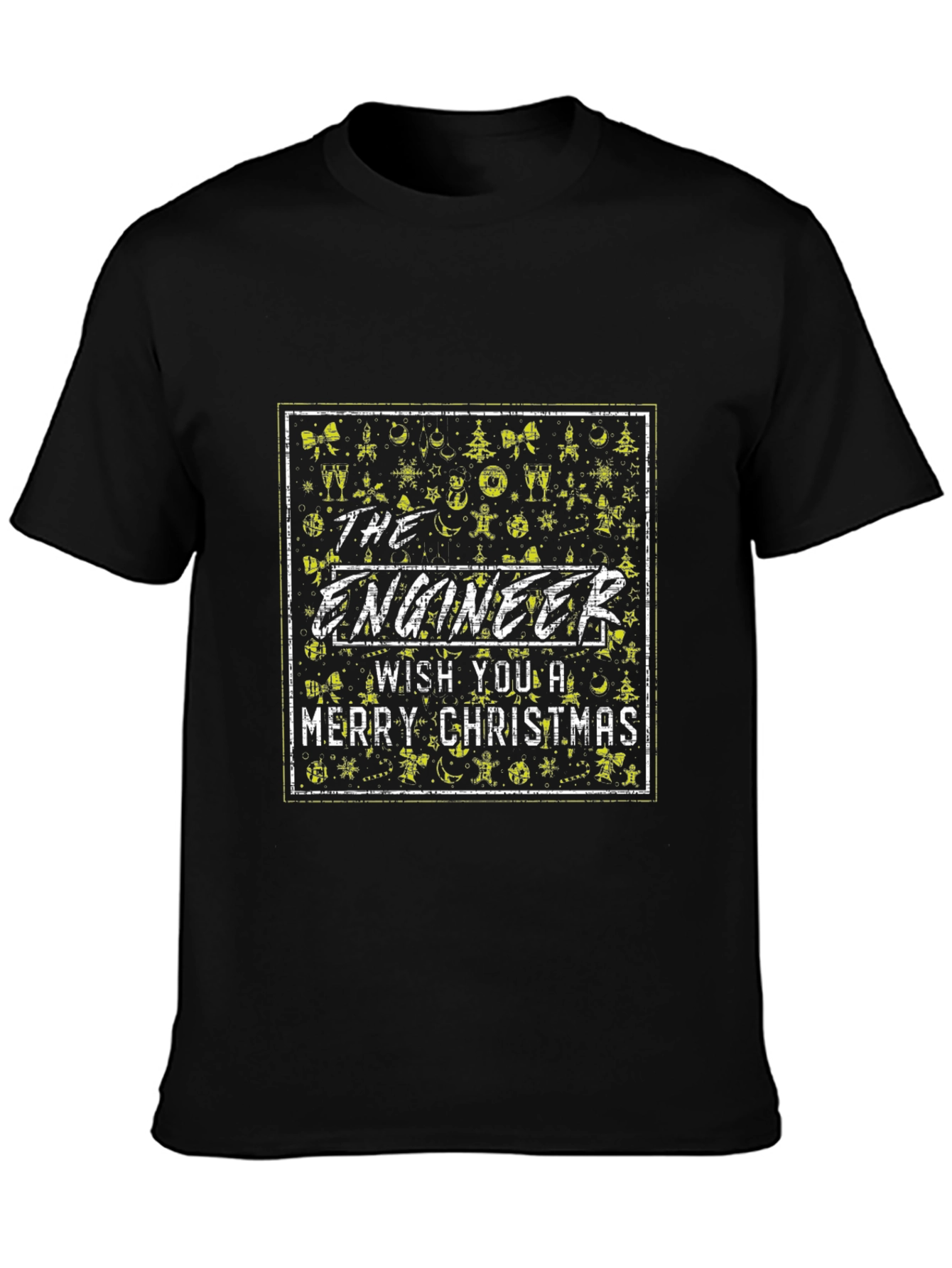 The Engineer Wish You A Merry Christmas T-Shirt