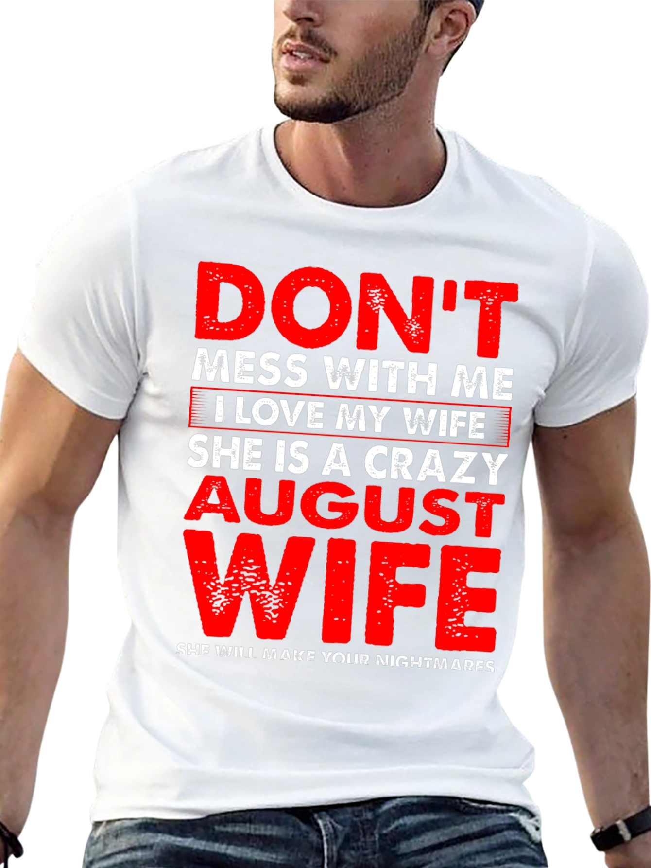 Crazy August Wife Graphic Tee