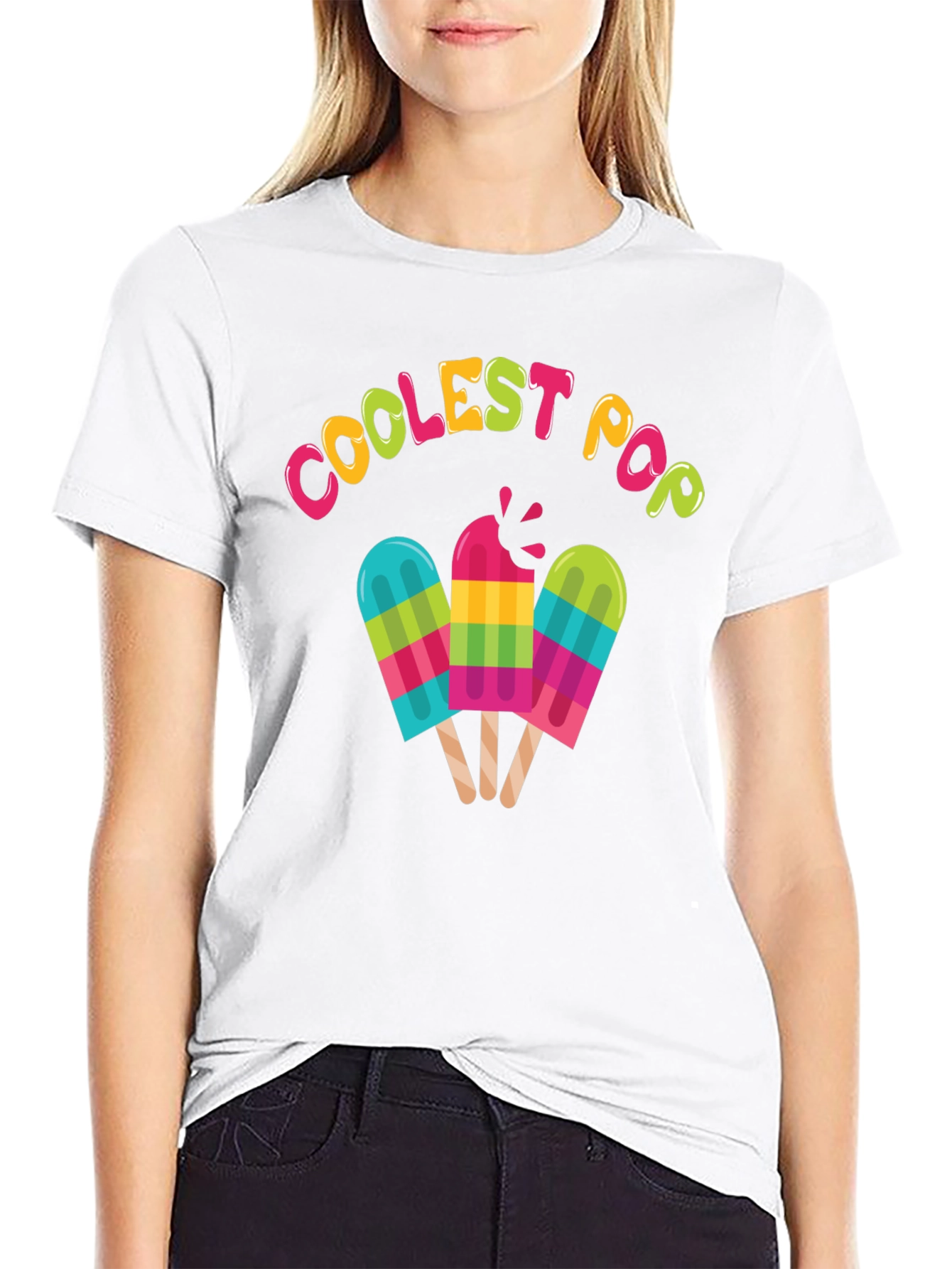 Coolest Pop Graphic T-Shirt