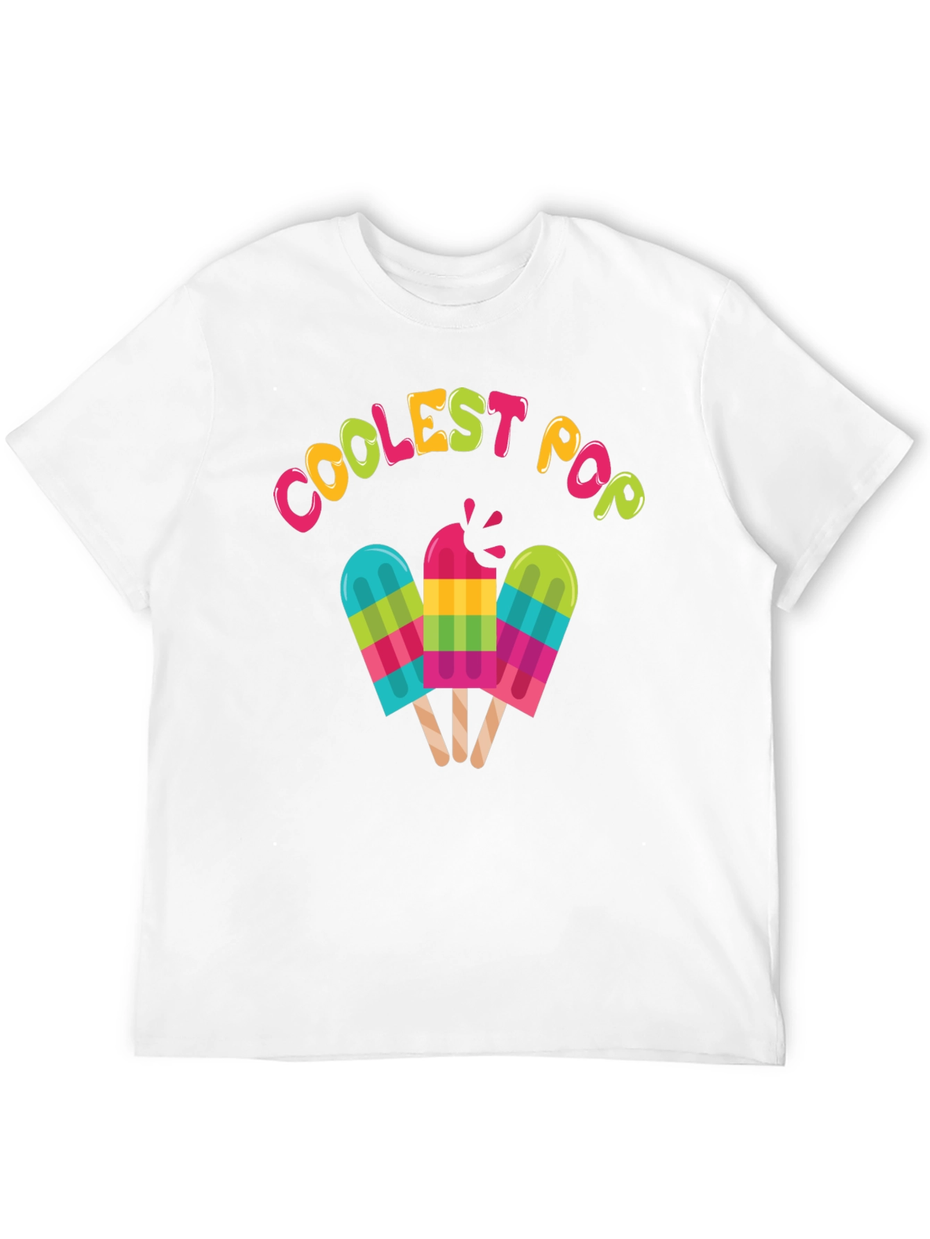 Coolest Pop Graphic T-Shirt