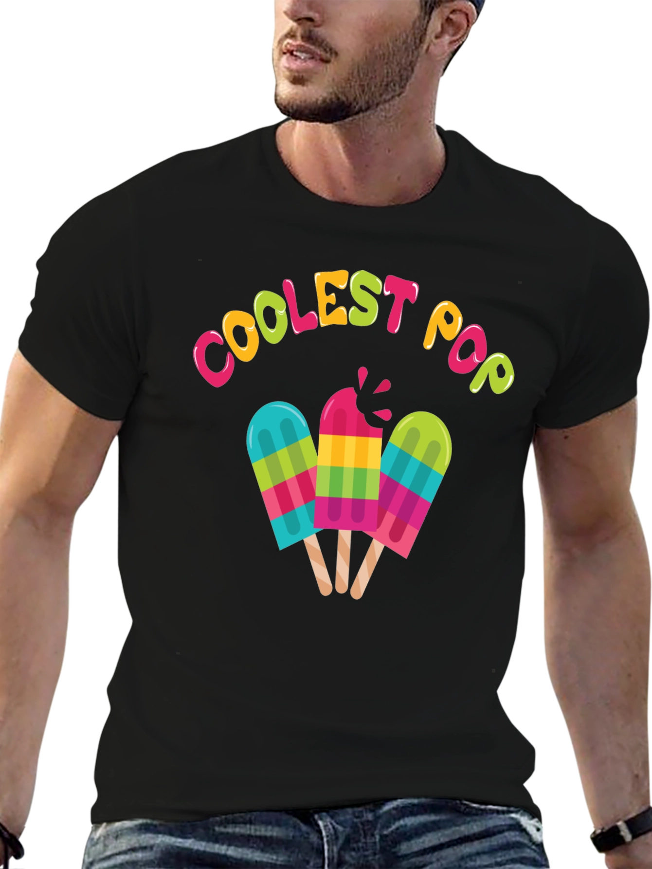 Coolest Pop Graphic T-Shirt
