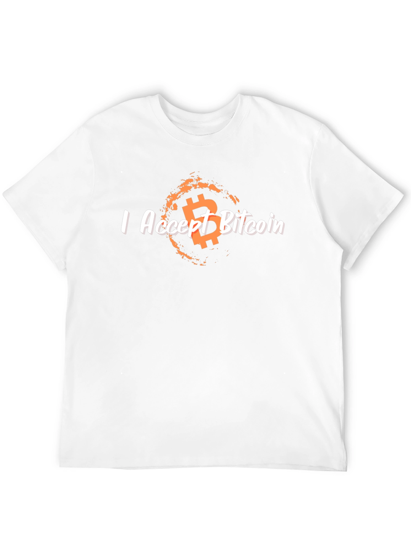 I Accept Bitcoin T-Shirt Crypto Currency Tee