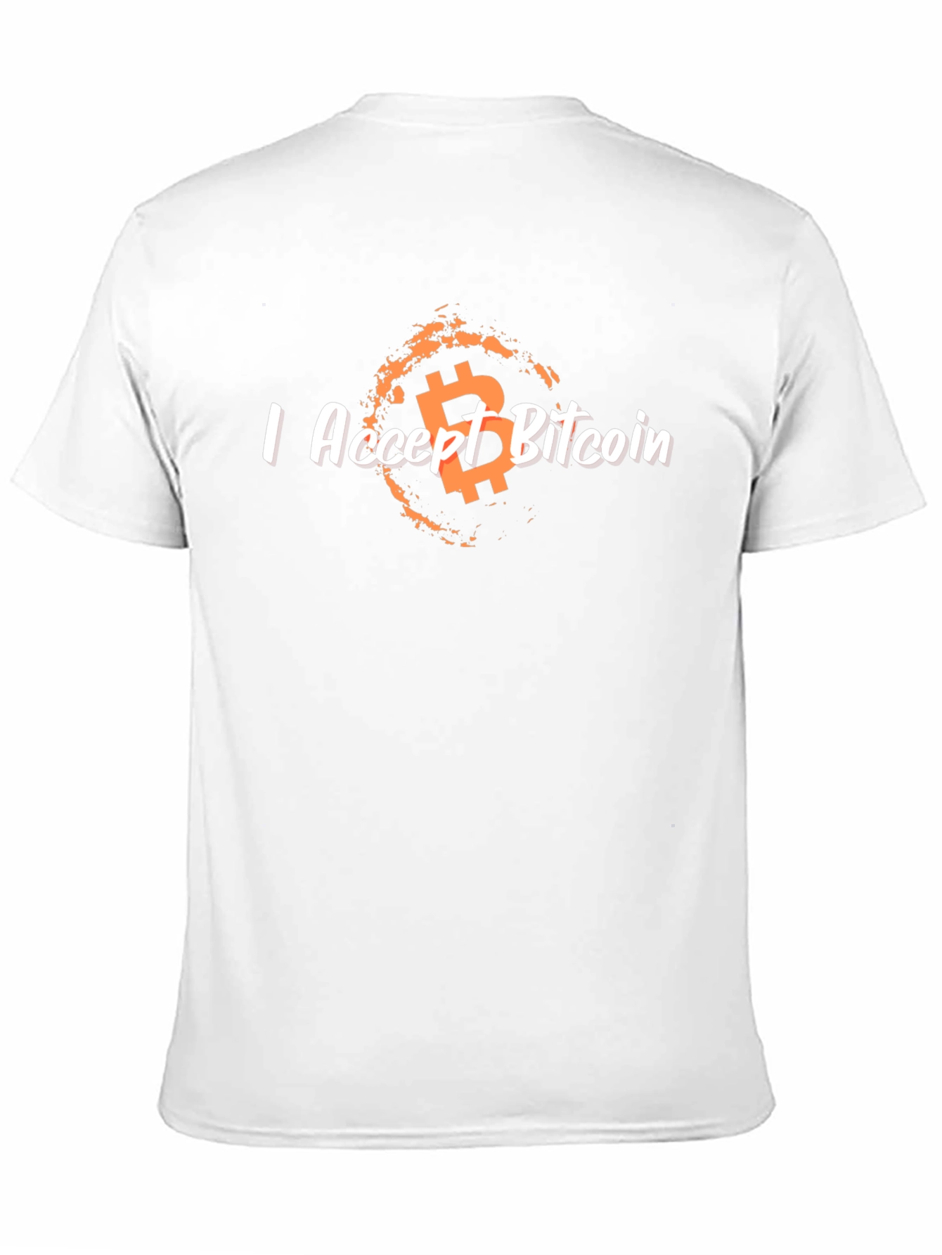 I Accept Bitcoin T-Shirt Crypto Currency Tee