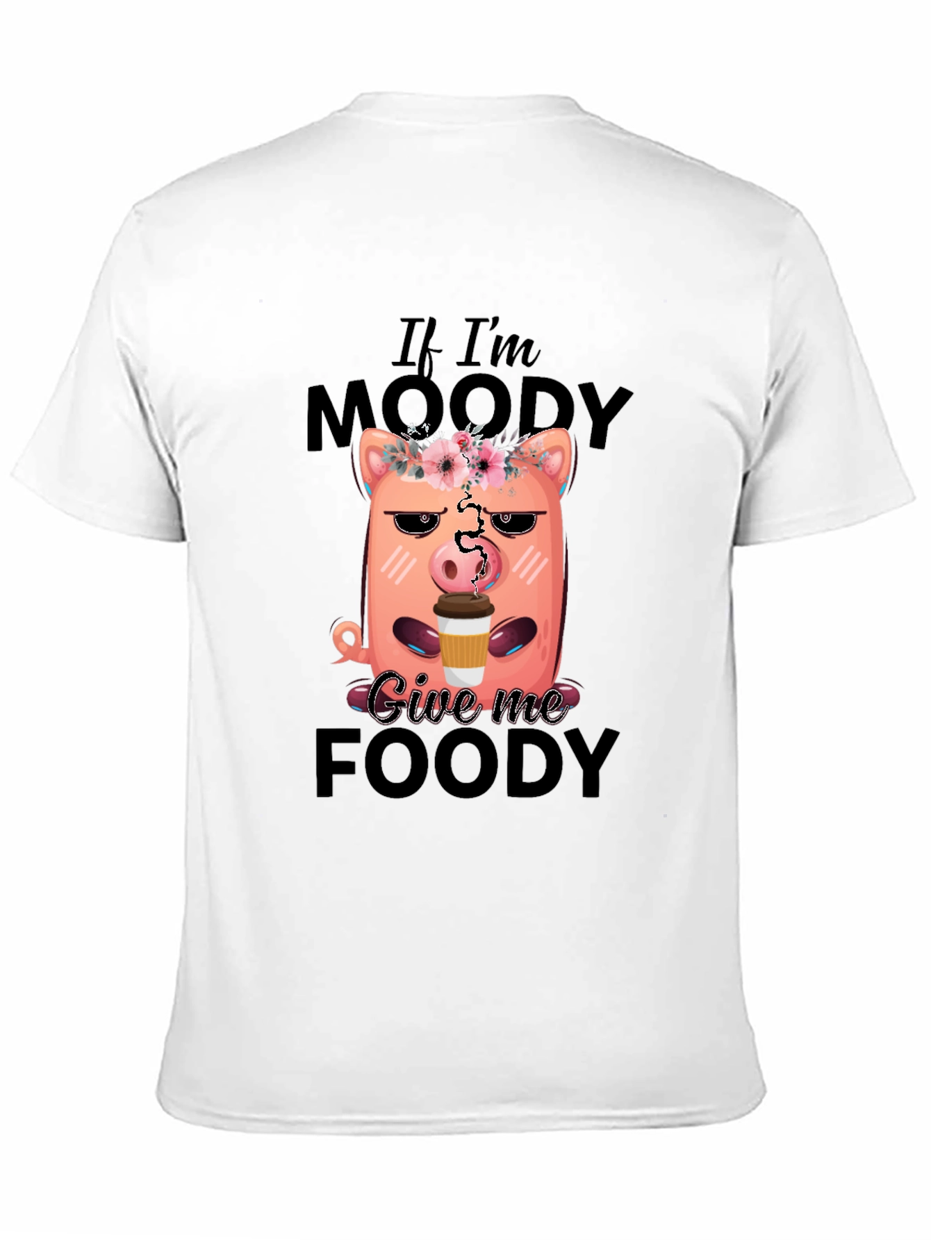 Moody Pig Coffee Graphic Tee