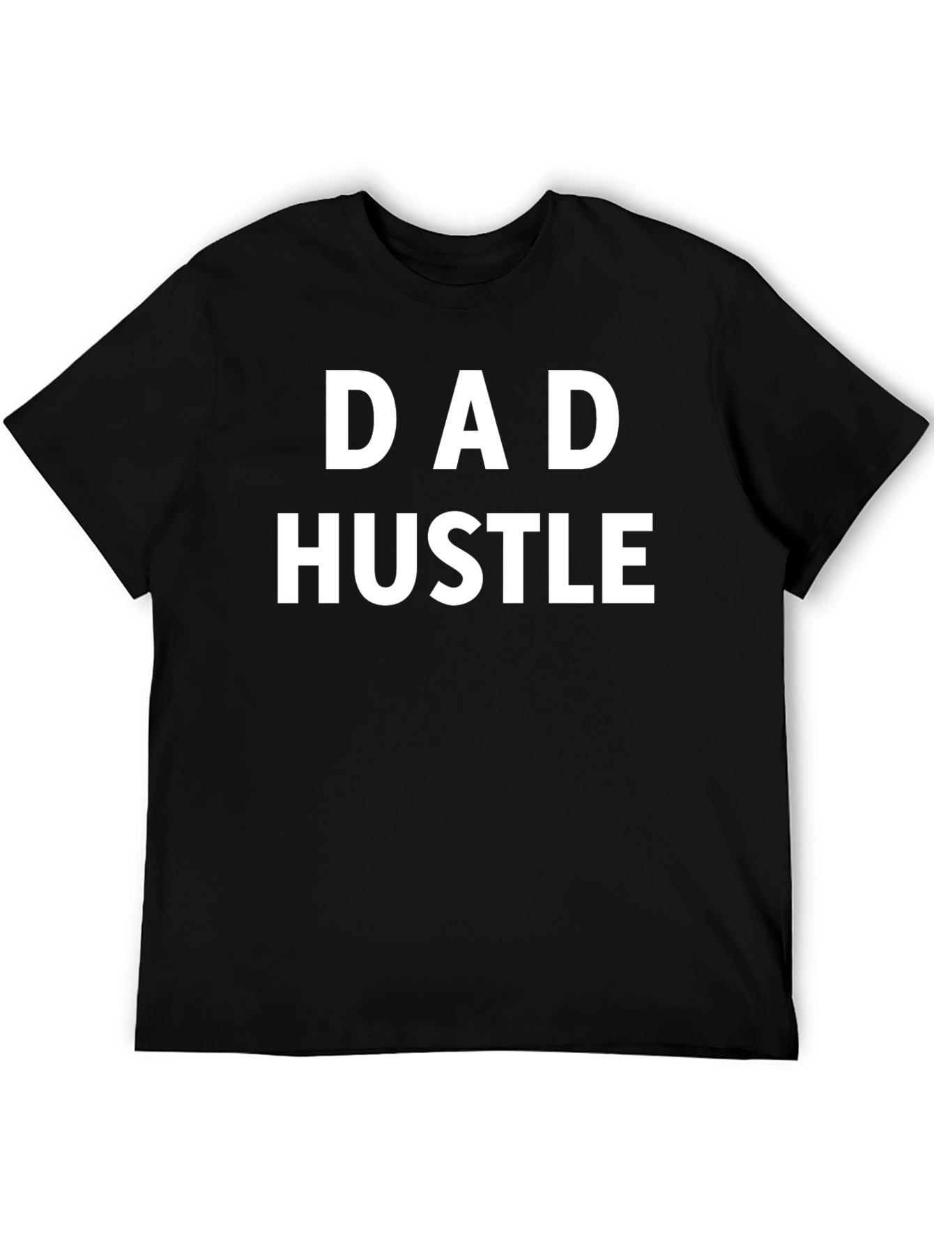 Dad Hustle Black Graphic T-Shirt