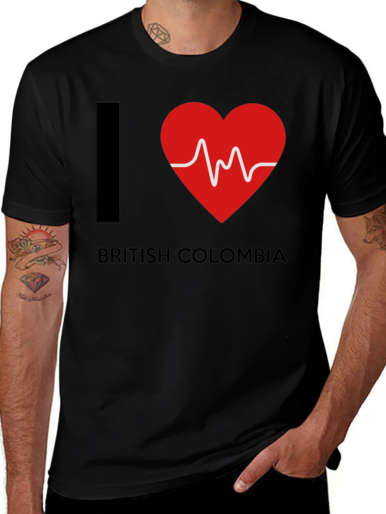 I Heart British Columbia T-Shirt