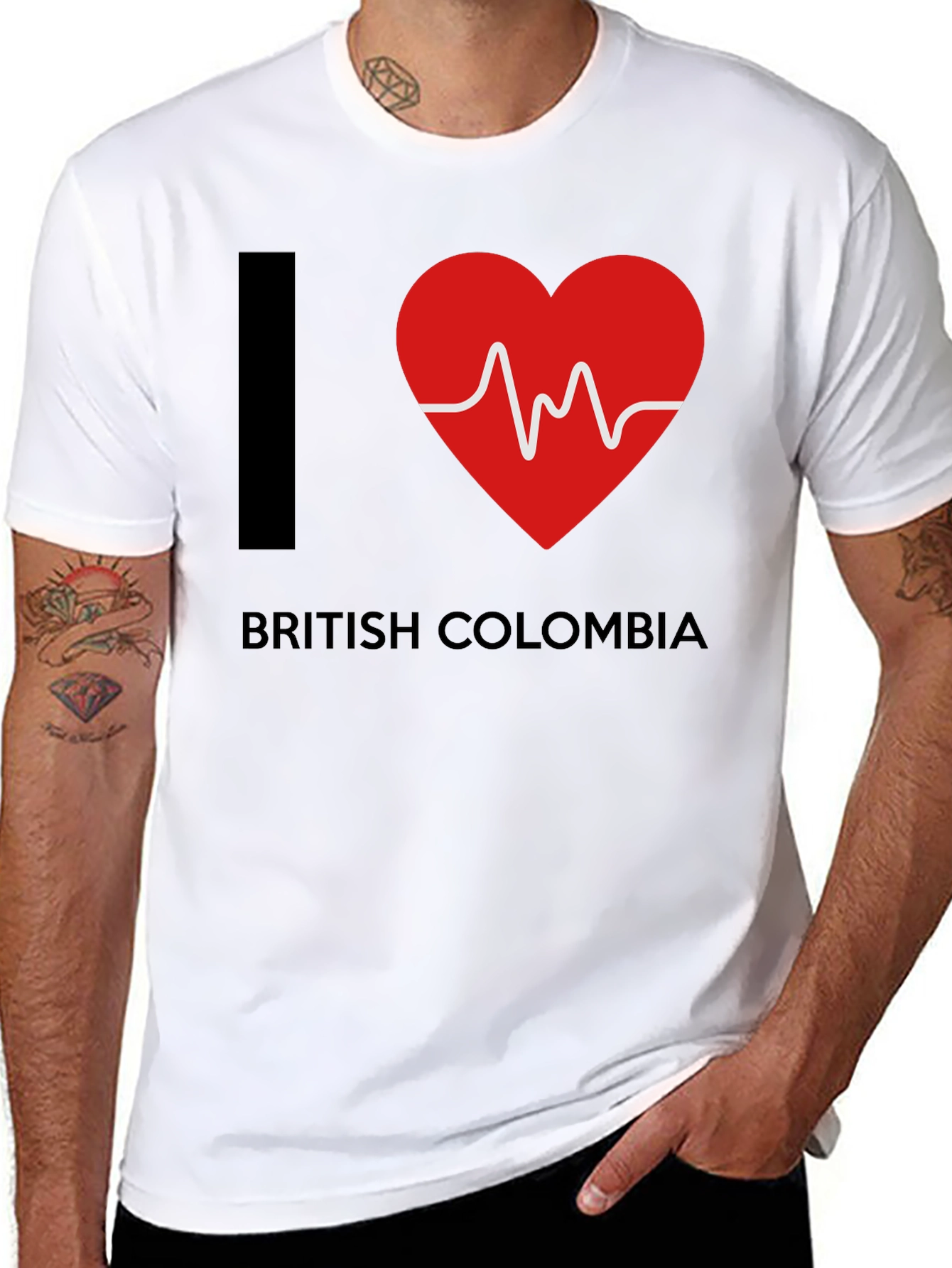 I Heart British Columbia T-Shirt