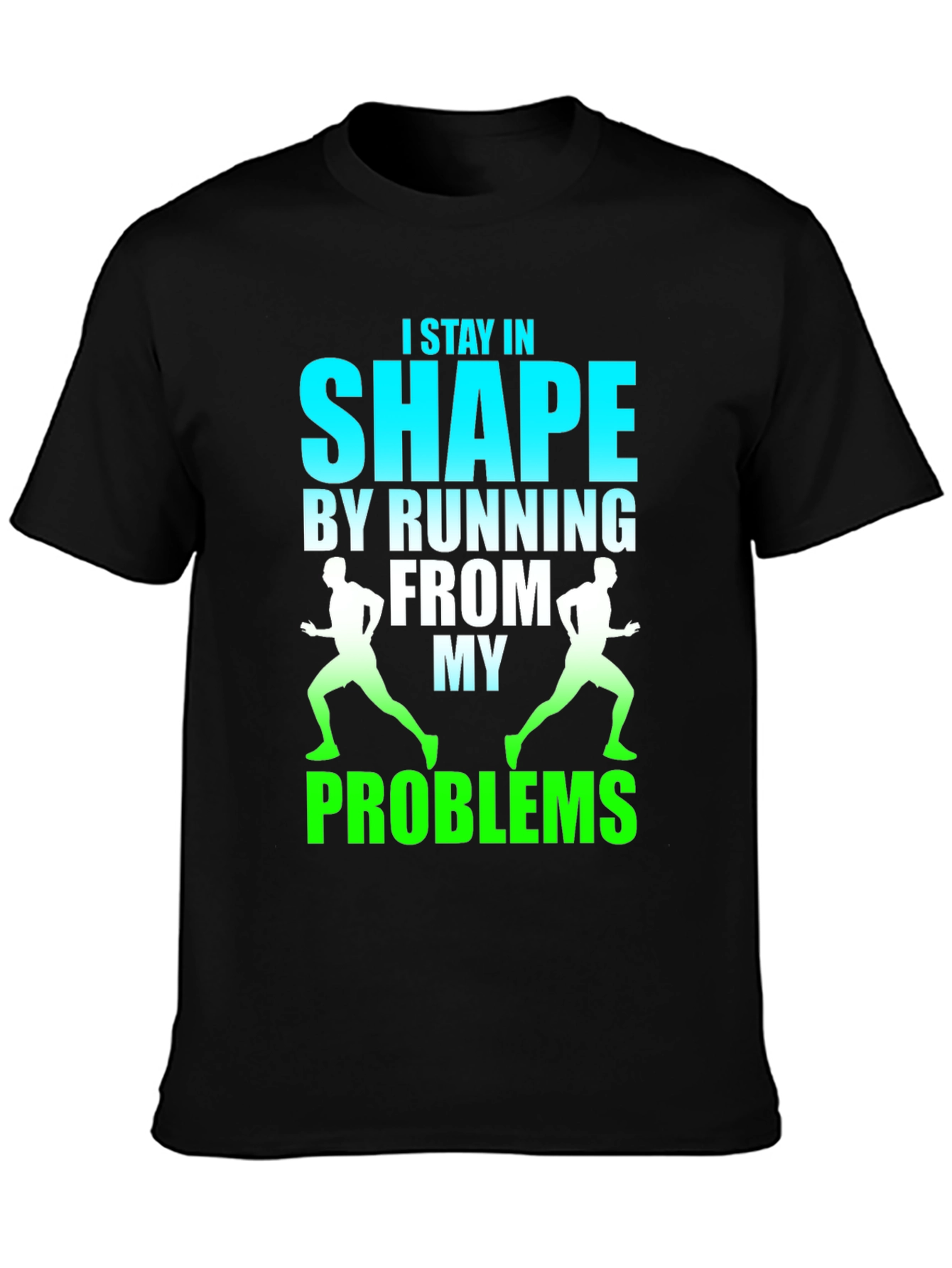 Running From Problems Graphic T-Shirt