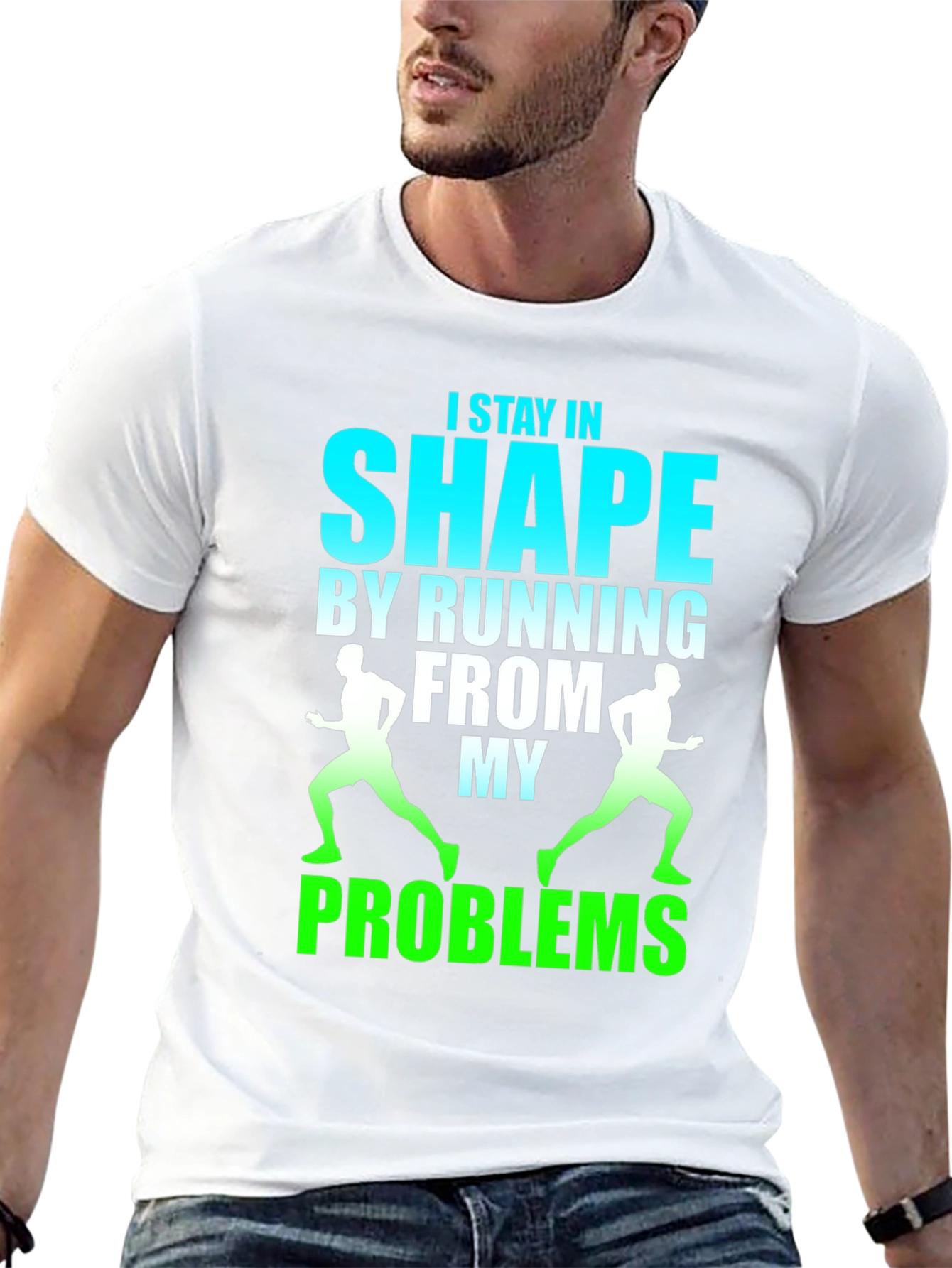 Running From Problems Graphic T-Shirt
