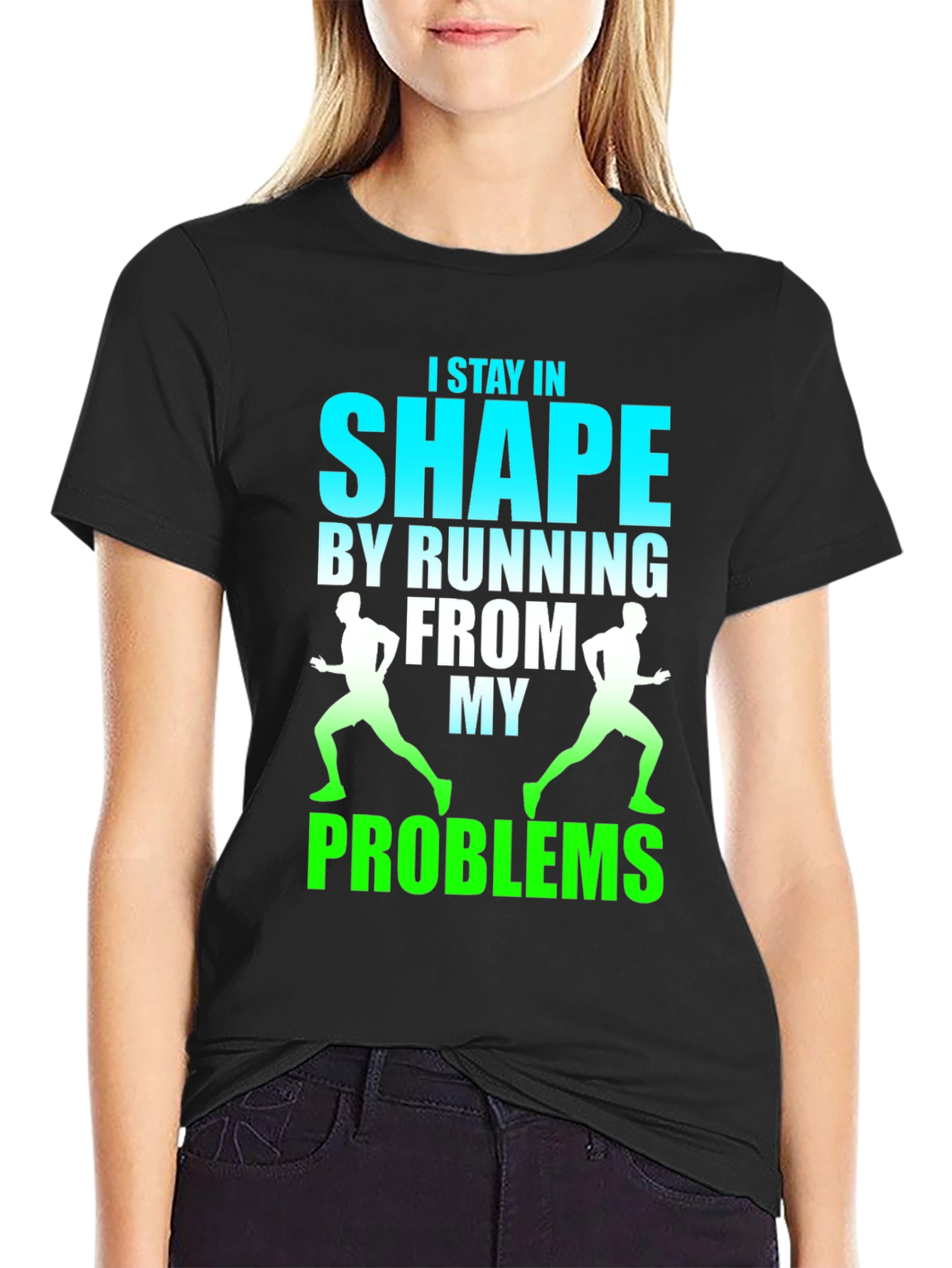 Running From Problems Graphic T-Shirt