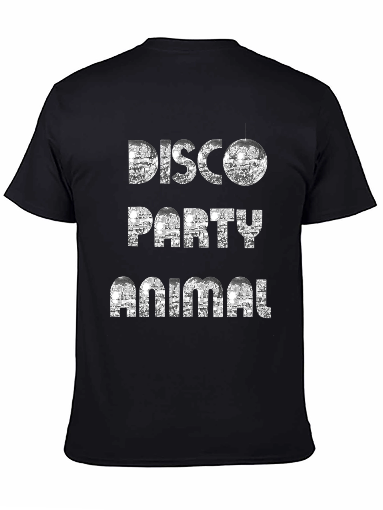 Disco Party Animal Graphic T-Shirt