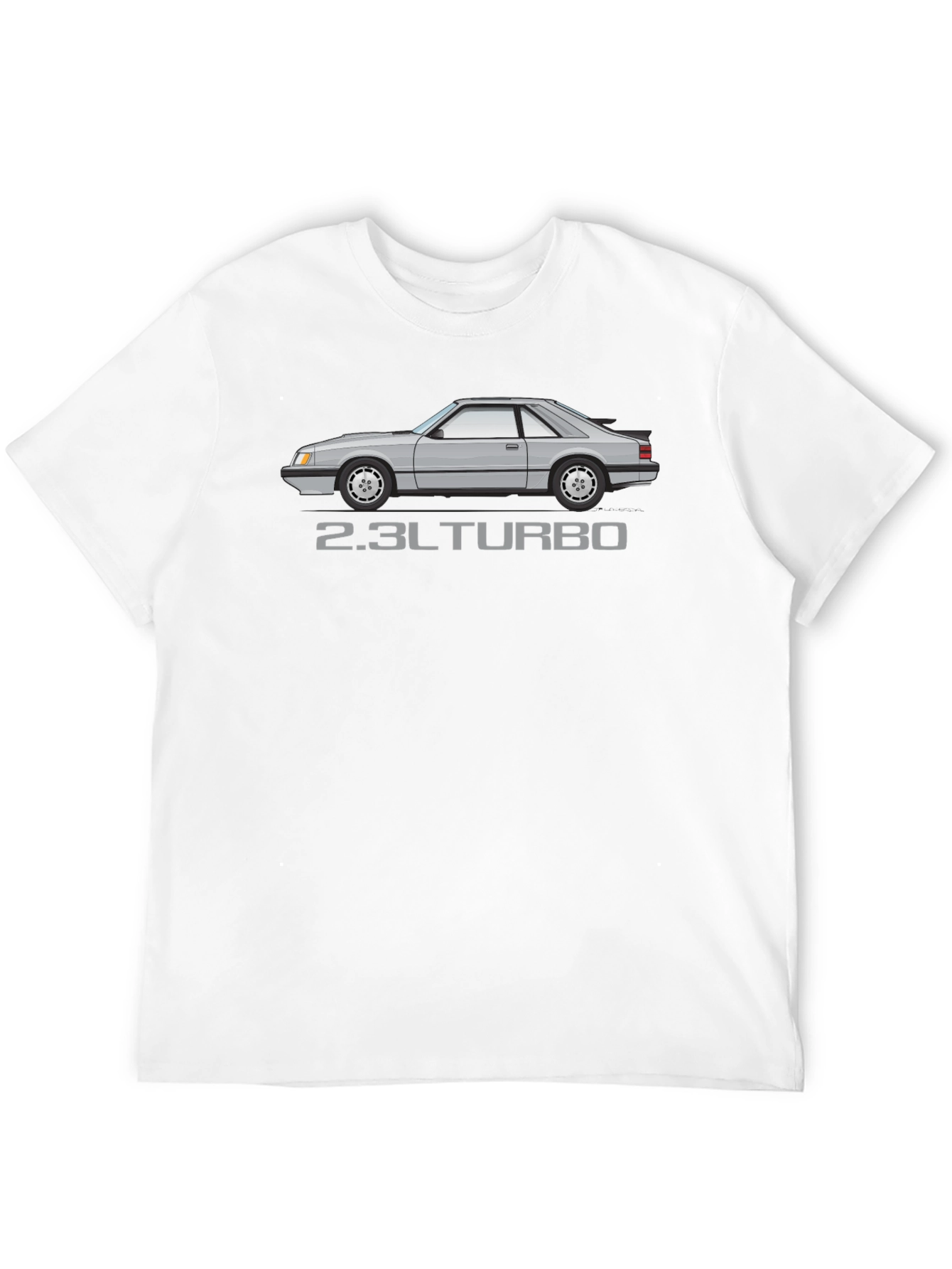 2.3L Turbo T-Shirt - Classic Car Graphic Tee