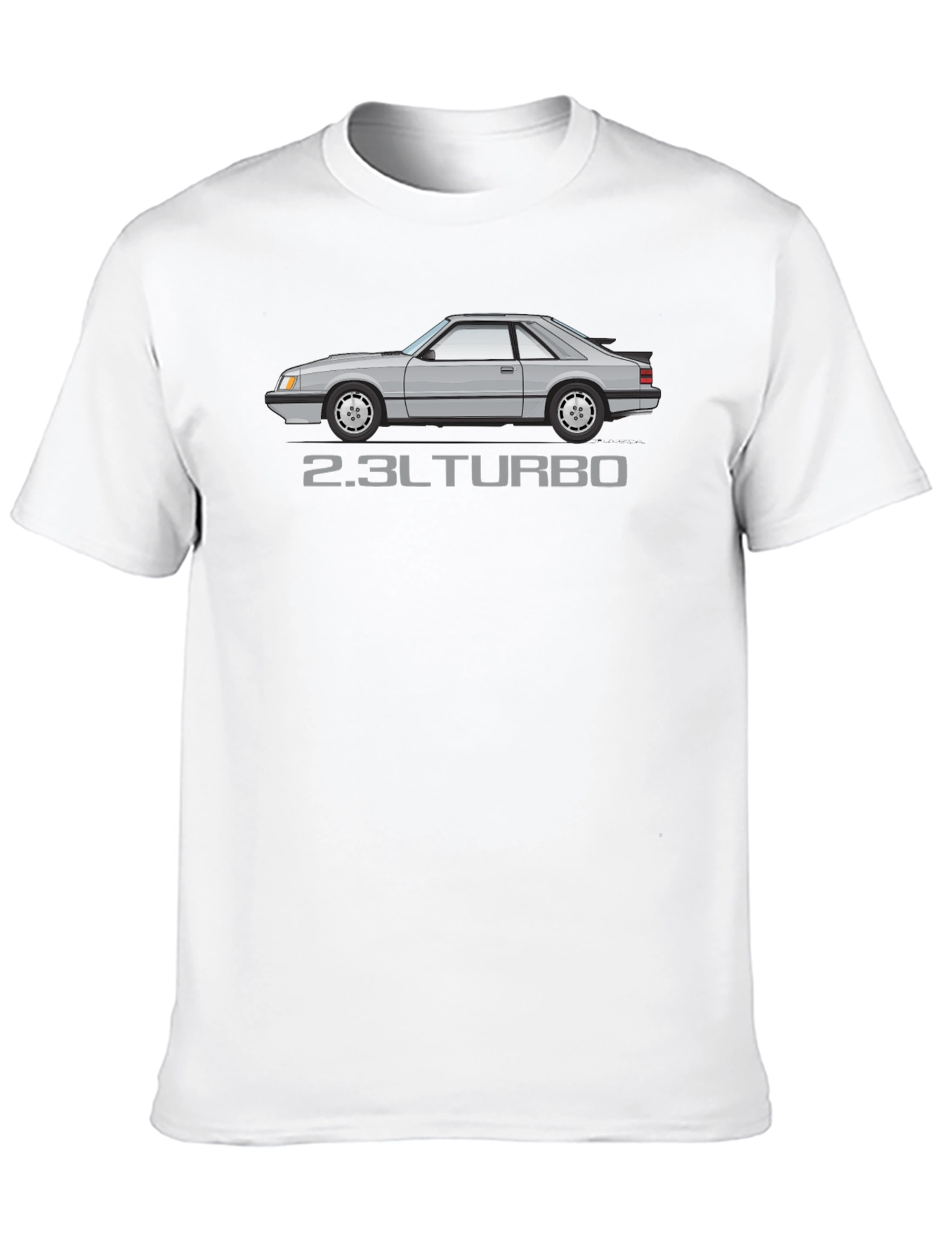 2.3L Turbo T-Shirt - Classic Car Graphic Tee