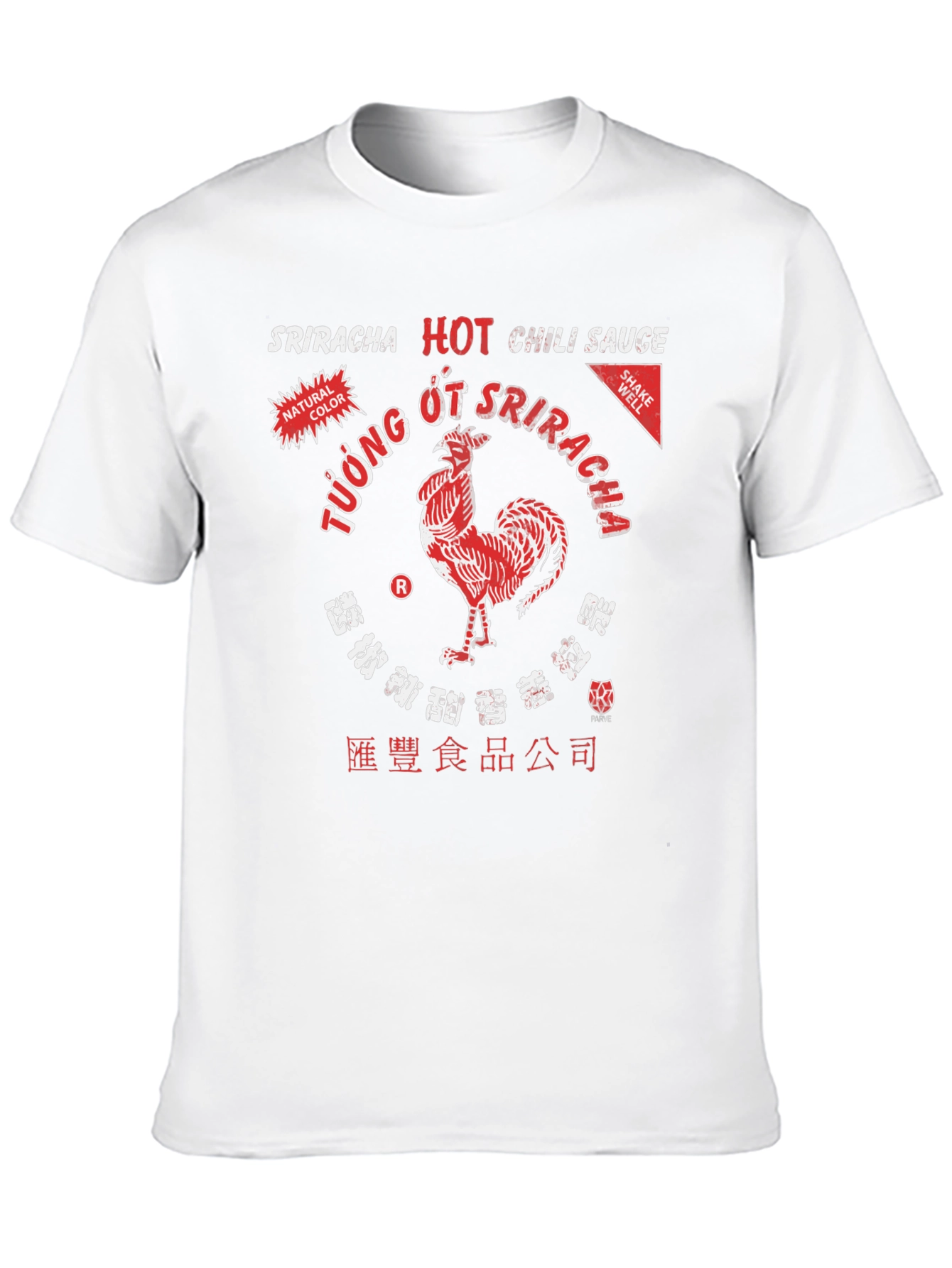Sriracha Hot Chili Sauce Graphic T-Shirt