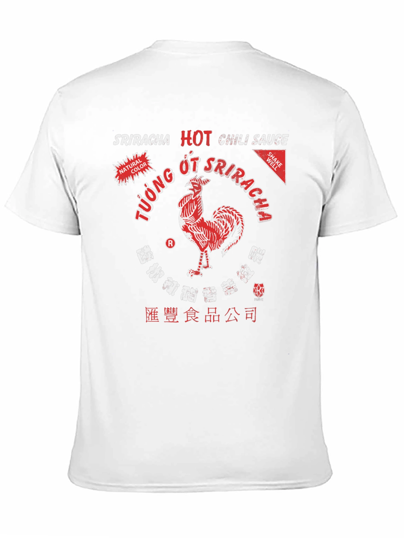 Sriracha Hot Chili Sauce Graphic T-Shirt