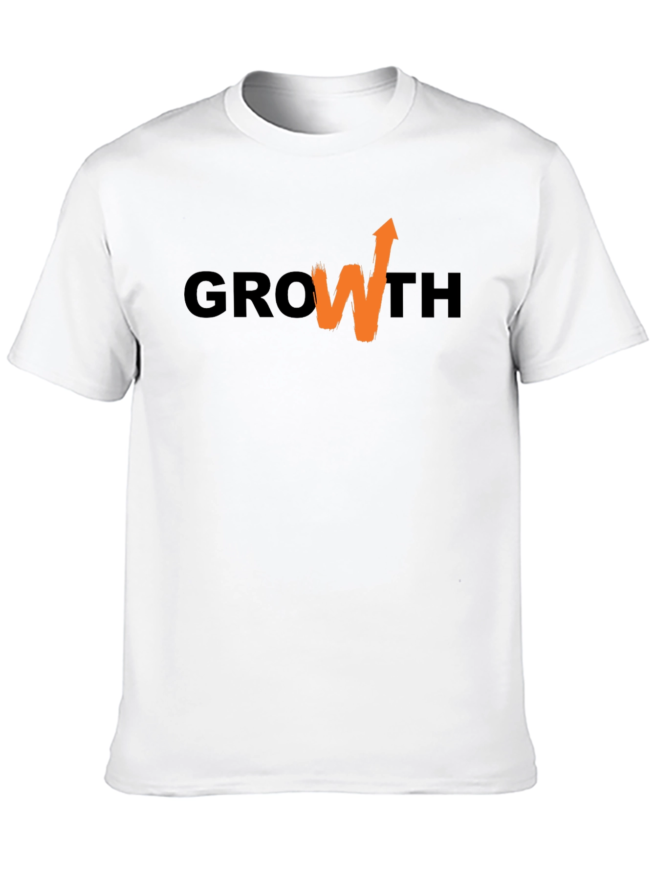 Growth Arrow Graphic T-Shirt - Black