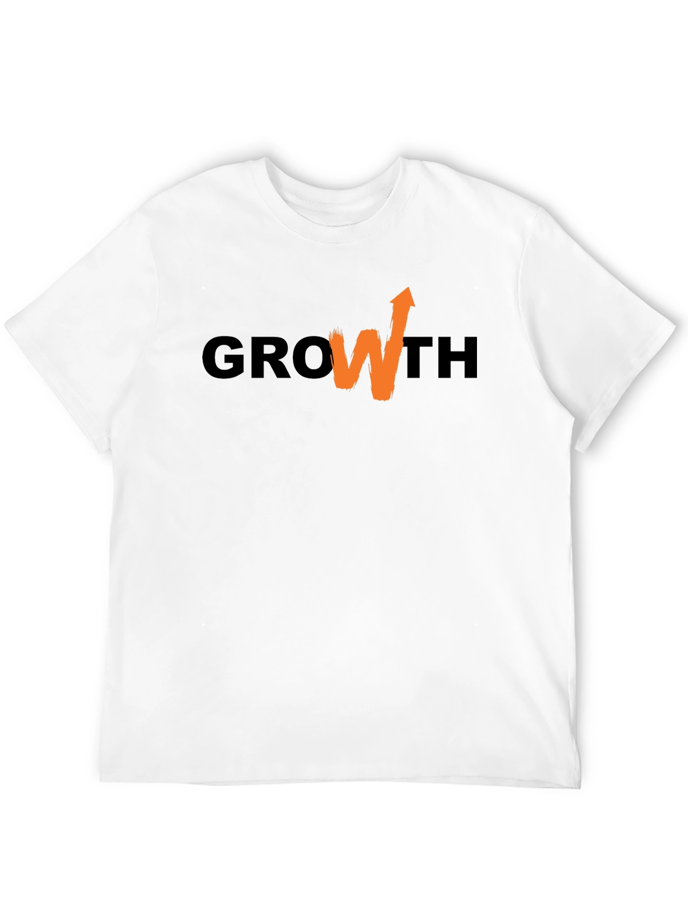 Growth Arrow Graphic T-Shirt - Black