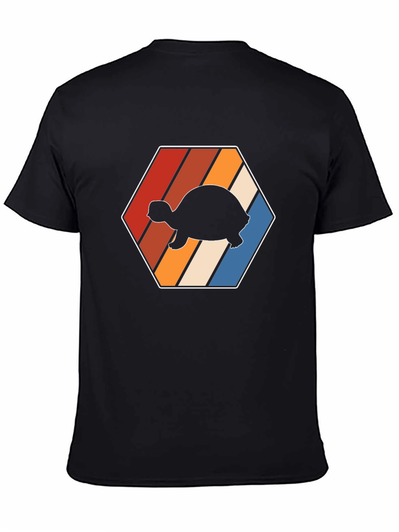 Retro Turtle Hexagon T-Shirt