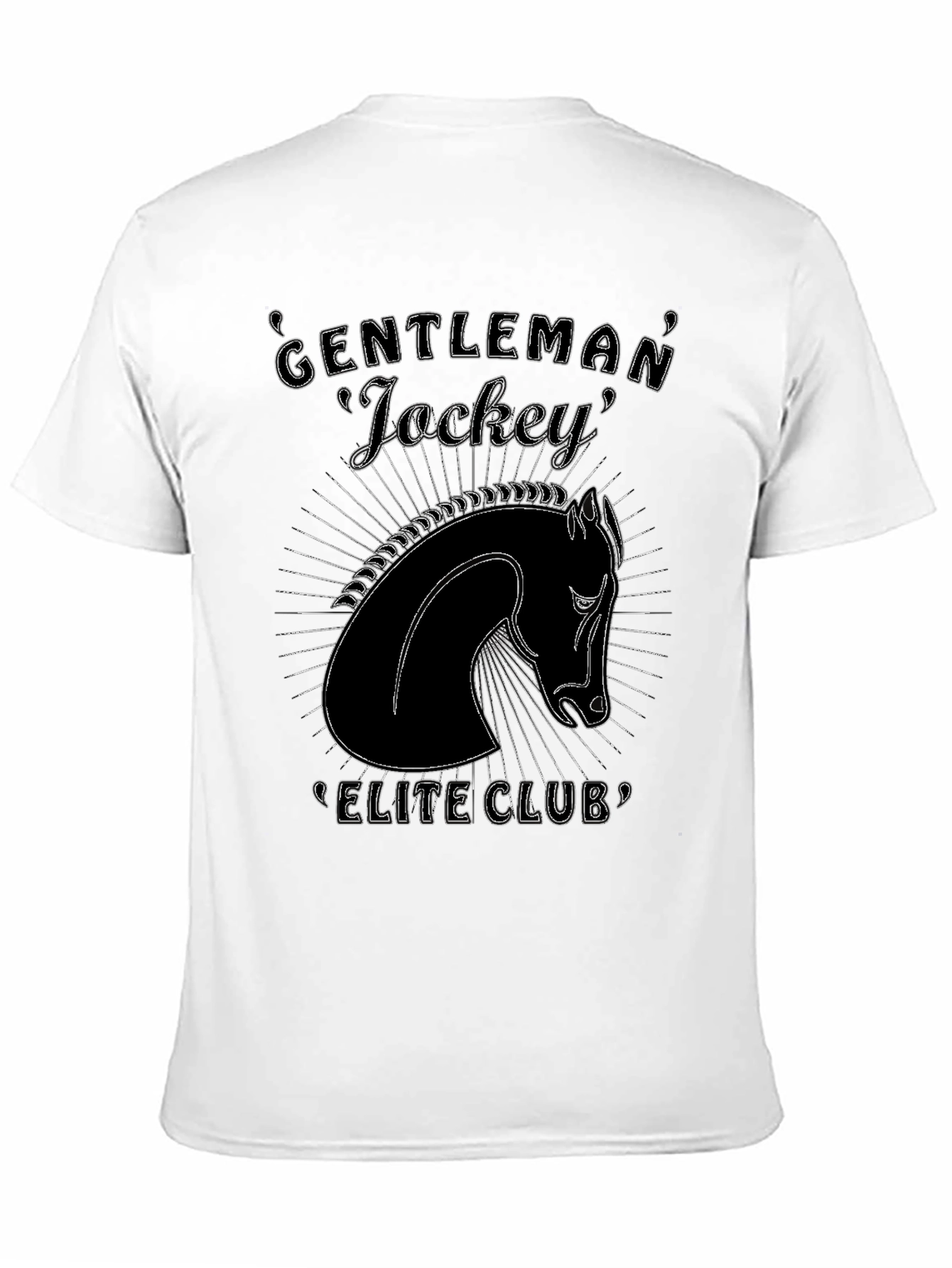Gentleman Jockey Elite Club Black T-Shirt